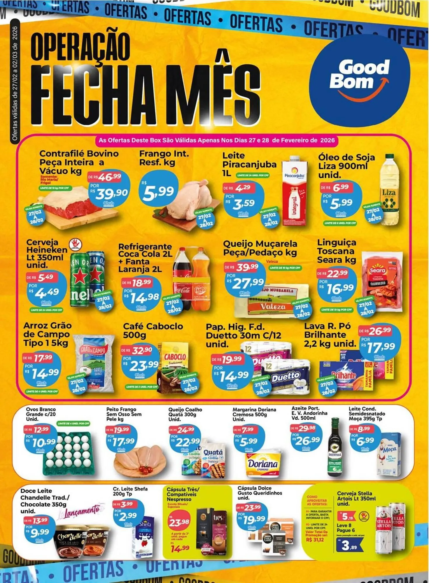 Encarte de Folheto GoodBom 27 de fevereiro até 28 de fevereiro 2026 - Pagina 1
