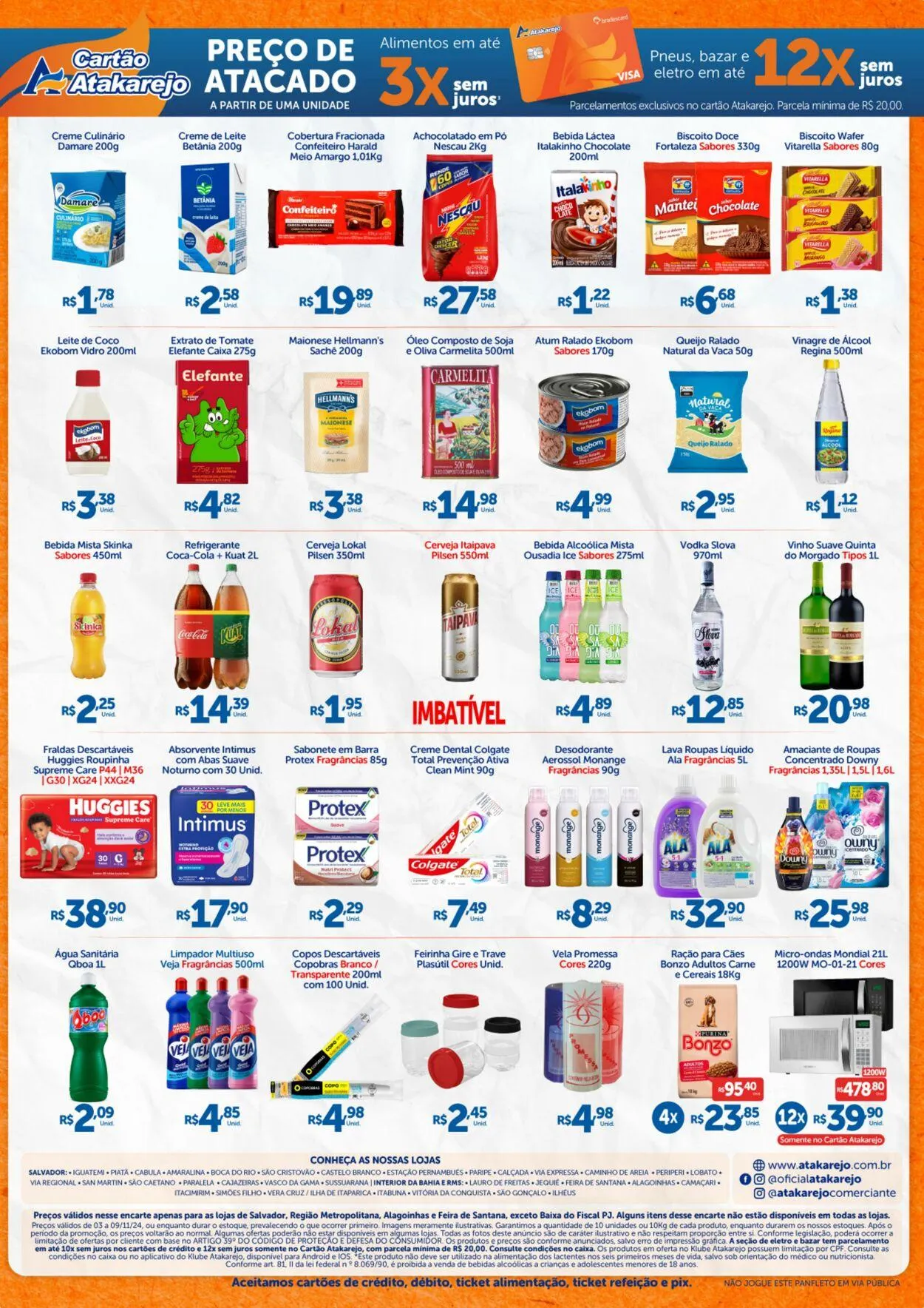 Encarte de Atakadão Atakarejo 3 de agosto até 9 de agosto 2026 - Pagina 2