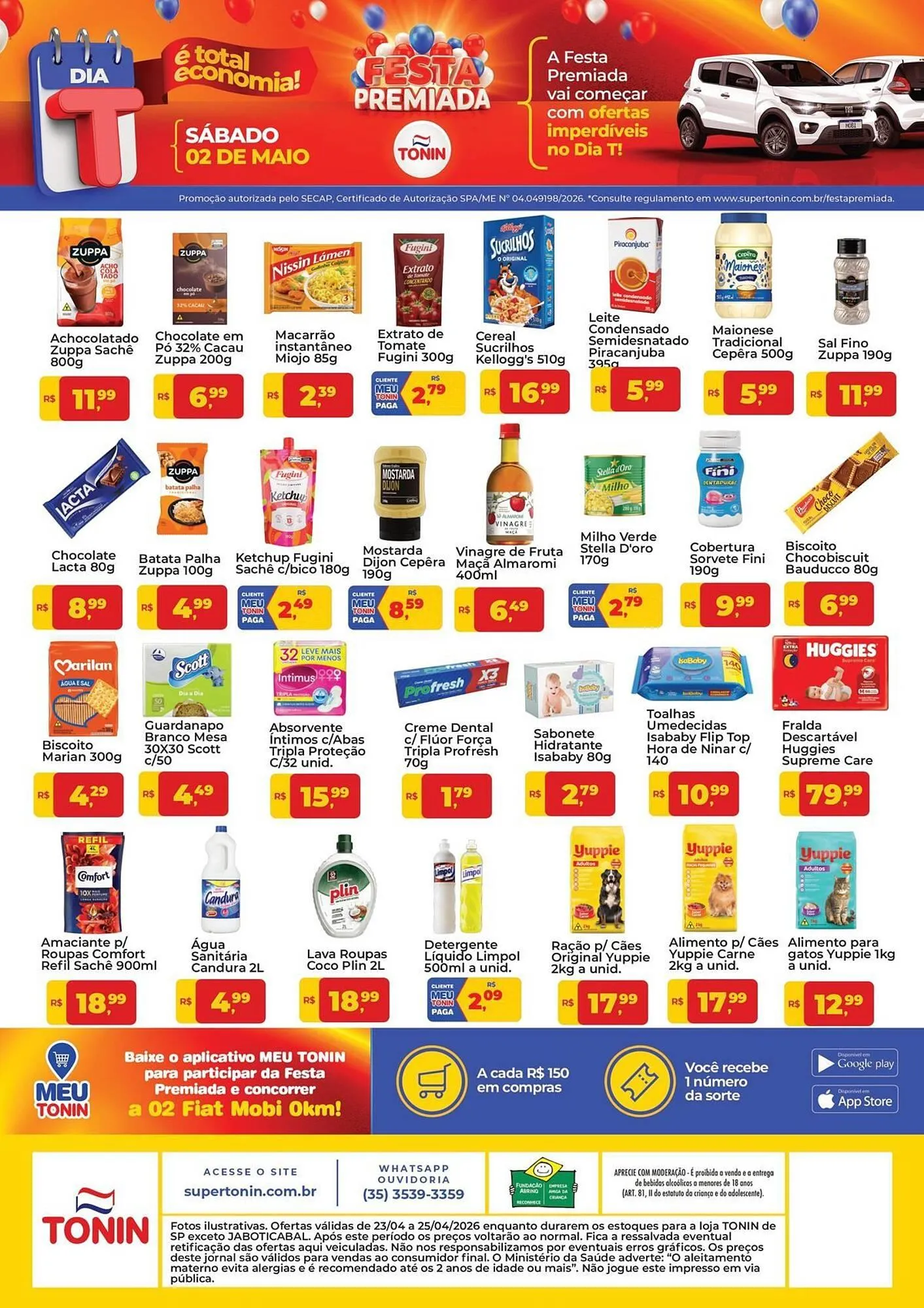 Encarte de Catálogo Tonin Superatacado 23 de abril até 25 de abril 2026 - Pagina 2