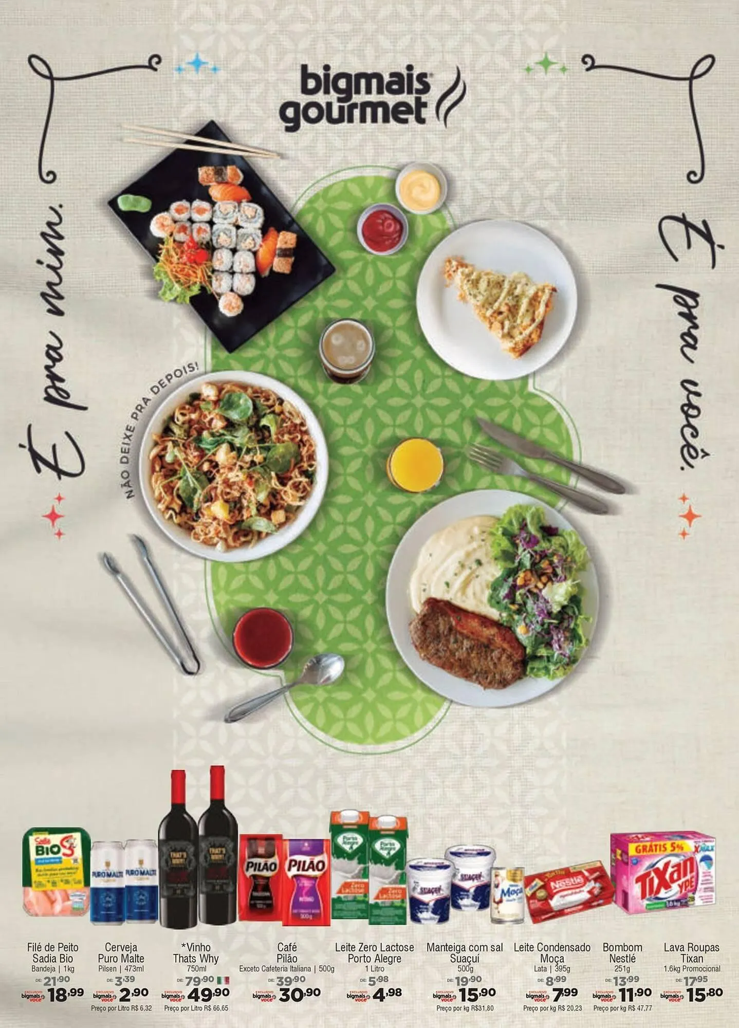 Encarte de Catálogo Big Mais Supermercados 13 de agosto até 27 de agosto 2025 - Pagina 1