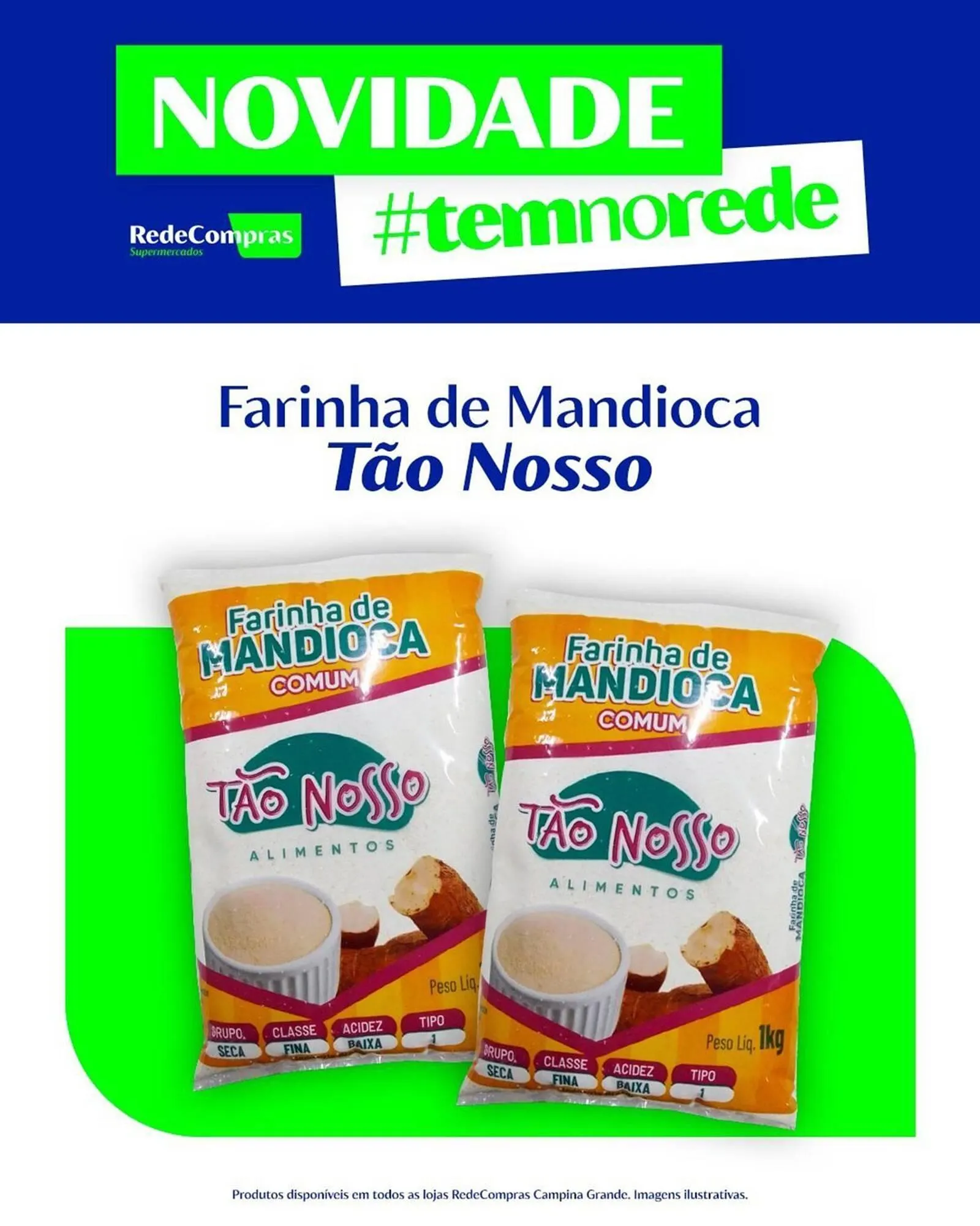 Encarte de Catálogo Rede Compras 11 de junho até 15 de junho 2025 - Pagina 1