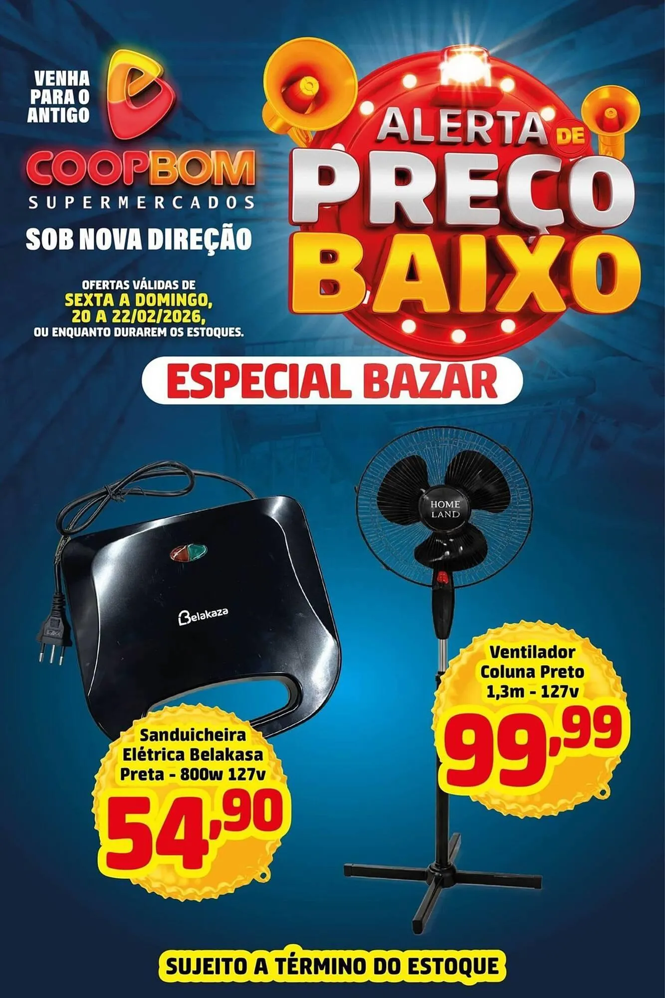 Encarte de Tabloide CoopBom 20 de fevereiro até 22 de fevereiro 2026 - Pagina 1