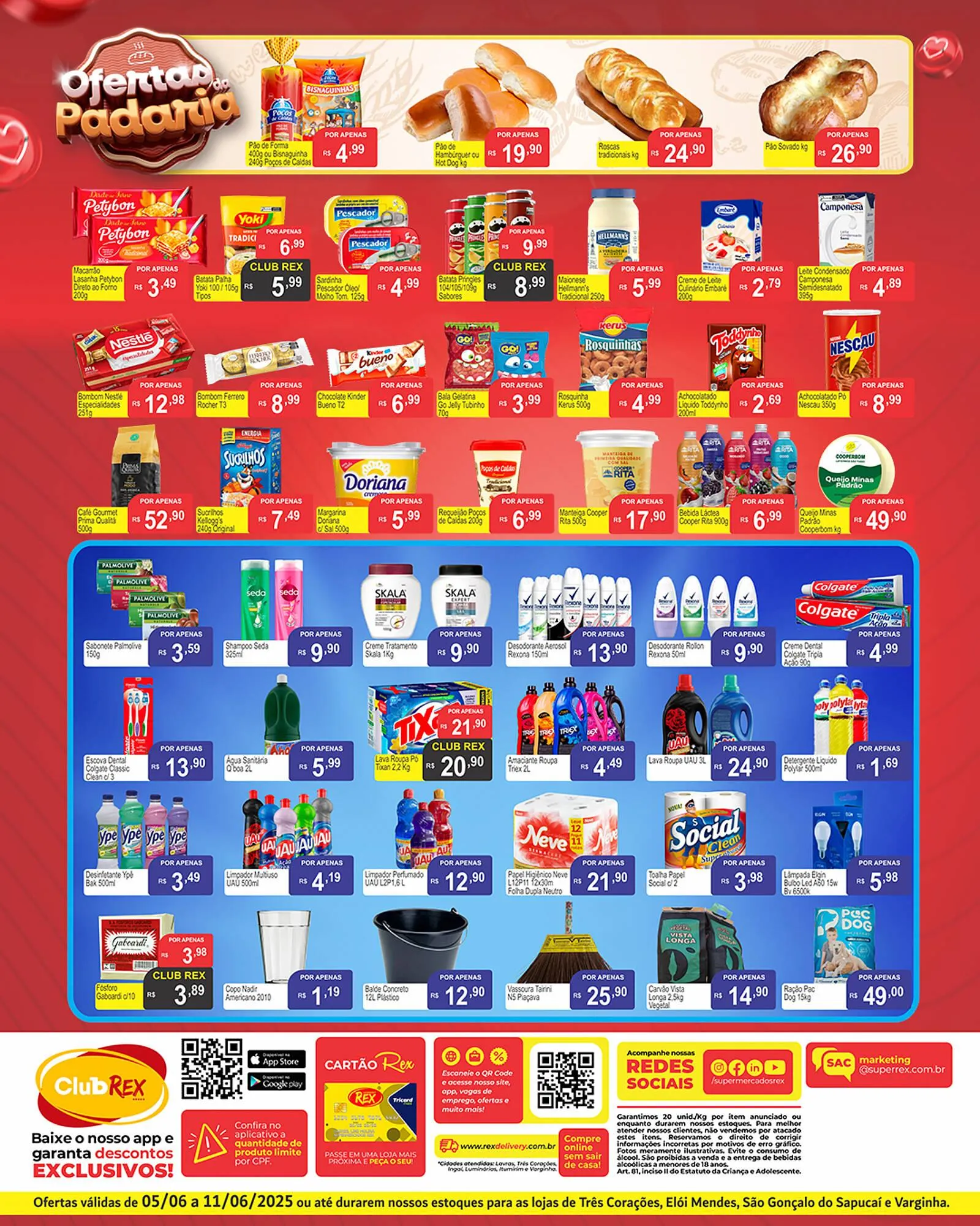 Encarte de Catálogo Supermercados Rex 5 de junho até 11 de junho 2025 - Pagina 2