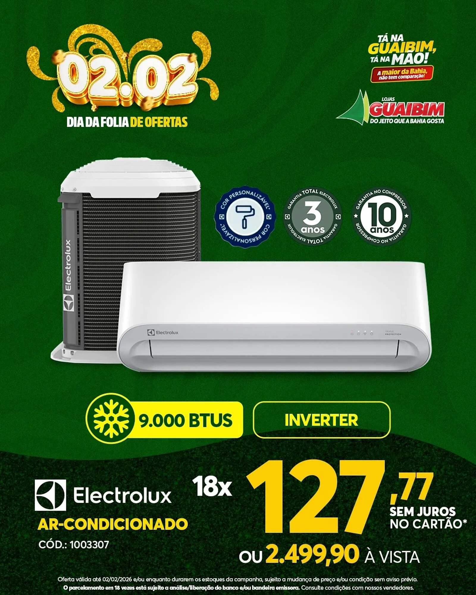 Encarte de Catálogo Lojas Guaibim 2 de fevereiro até 2 de fevereiro 2026 - Pagina 3