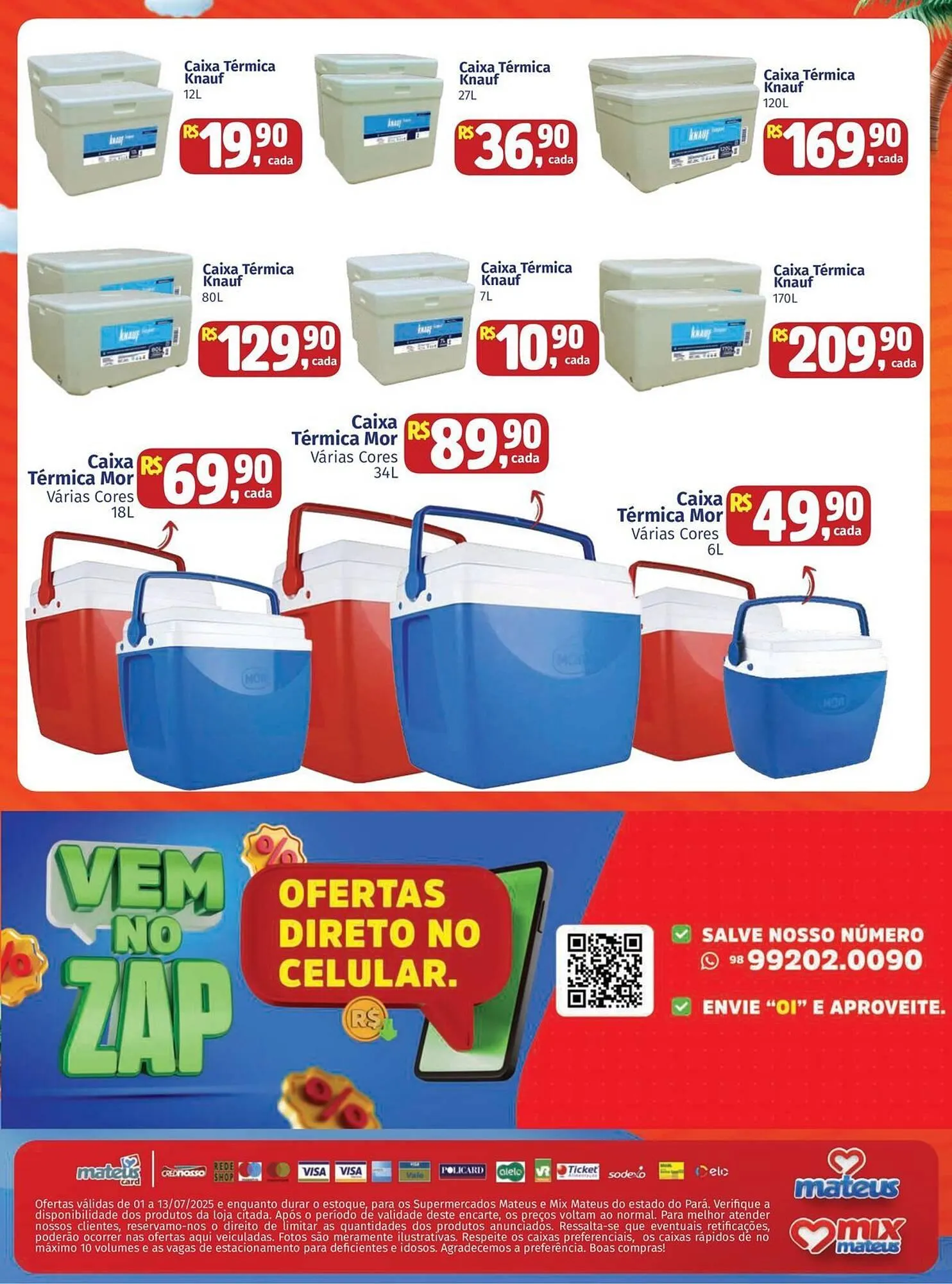 Encarte de Catálogo Supermercados Mateus 1 de julho até 13 de julho 2025 - Pagina 8