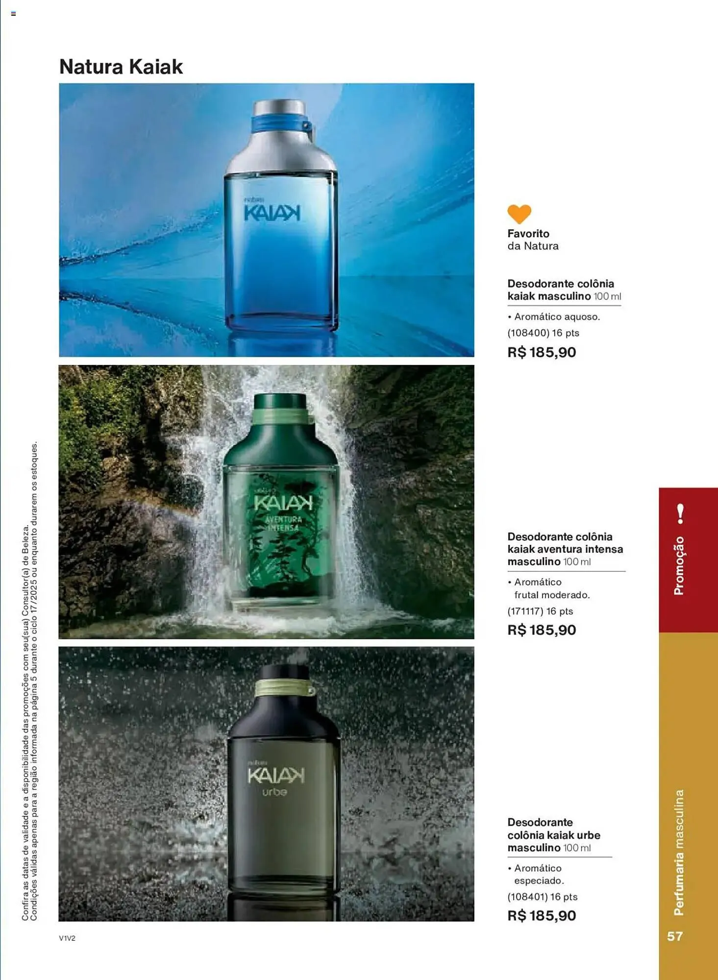 Encarte de Catálogo Natura 14 de outubro até 4 de novembro 2025 - Pagina 57