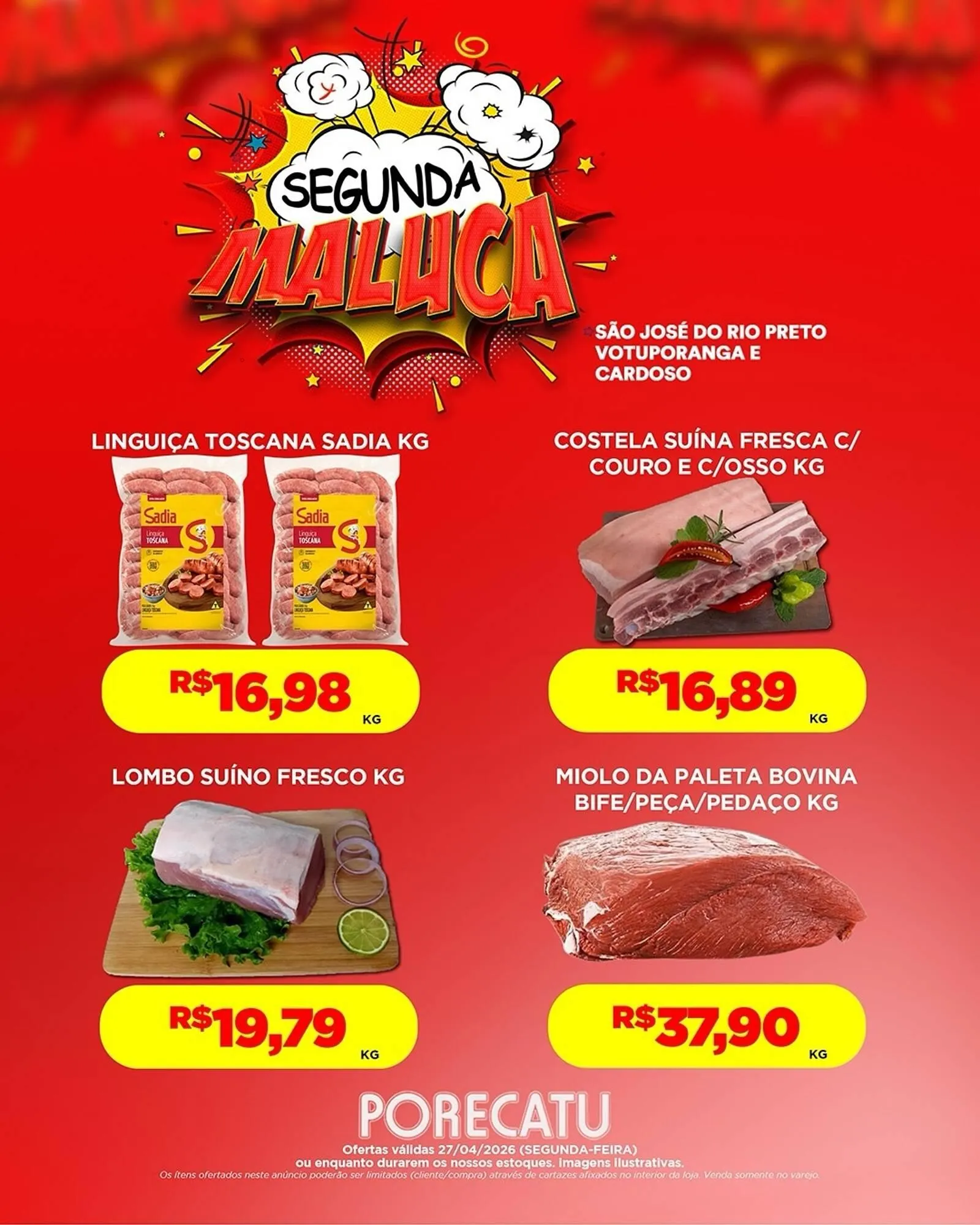 Encarte de Catálogo Supermercado Porecatu 27 de abril até 27 de abril 2026 - Pagina 4