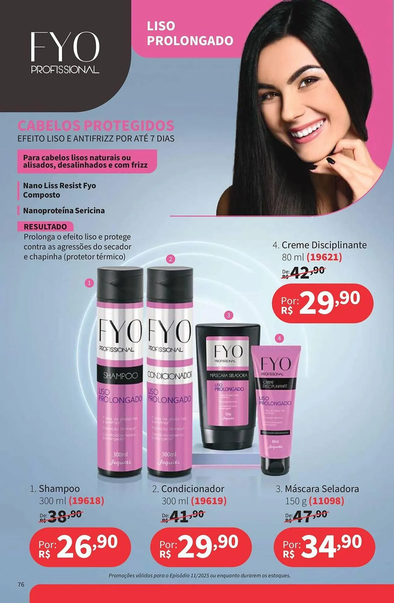 Encarte de Catálogo Jequiti 1 de novembro até 30 de novembro 2025 - Pagina 76