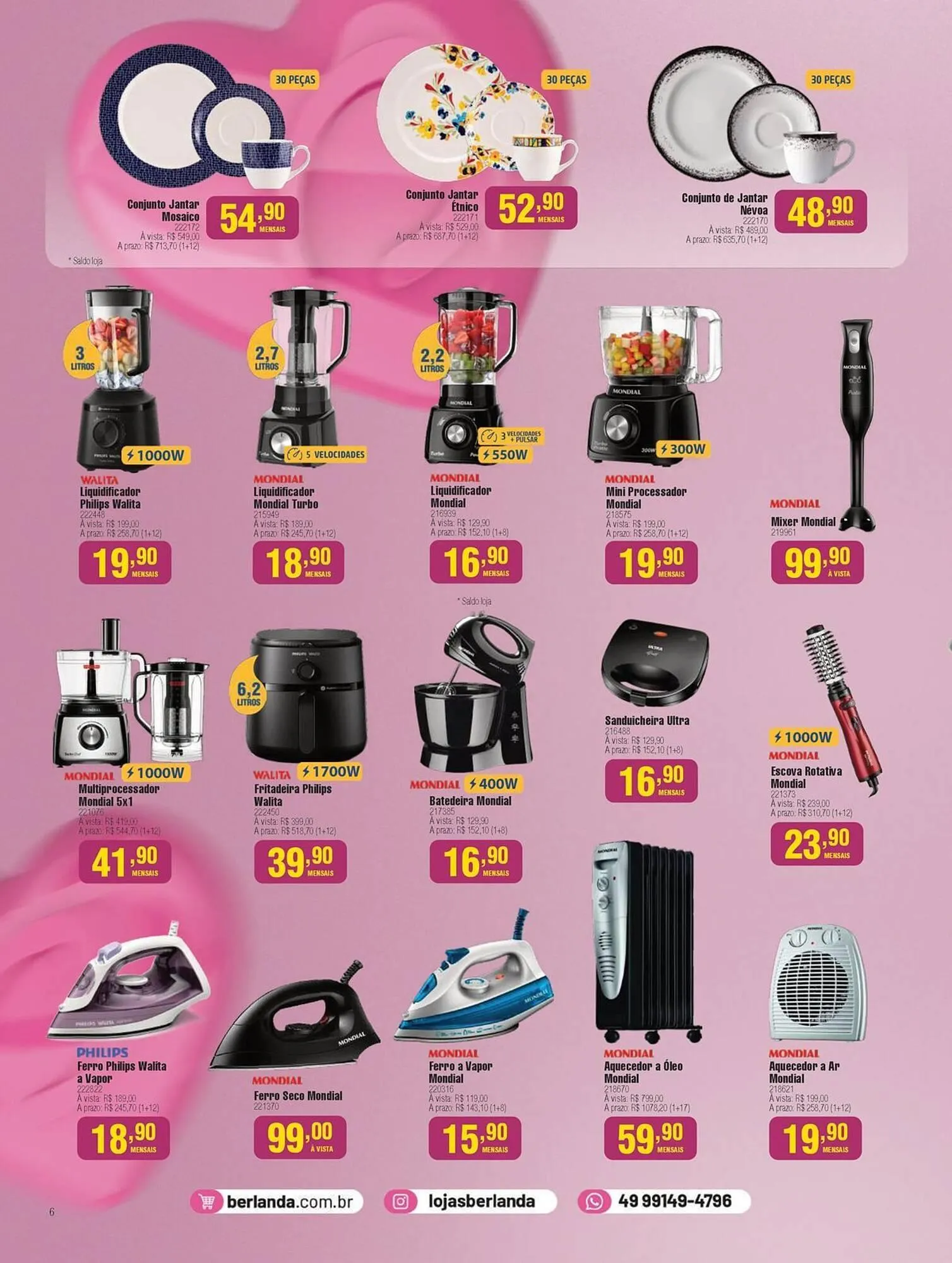 Encarte de Catálogo Berlanda 2 de maio até 25 de maio 2025 - Pagina 6