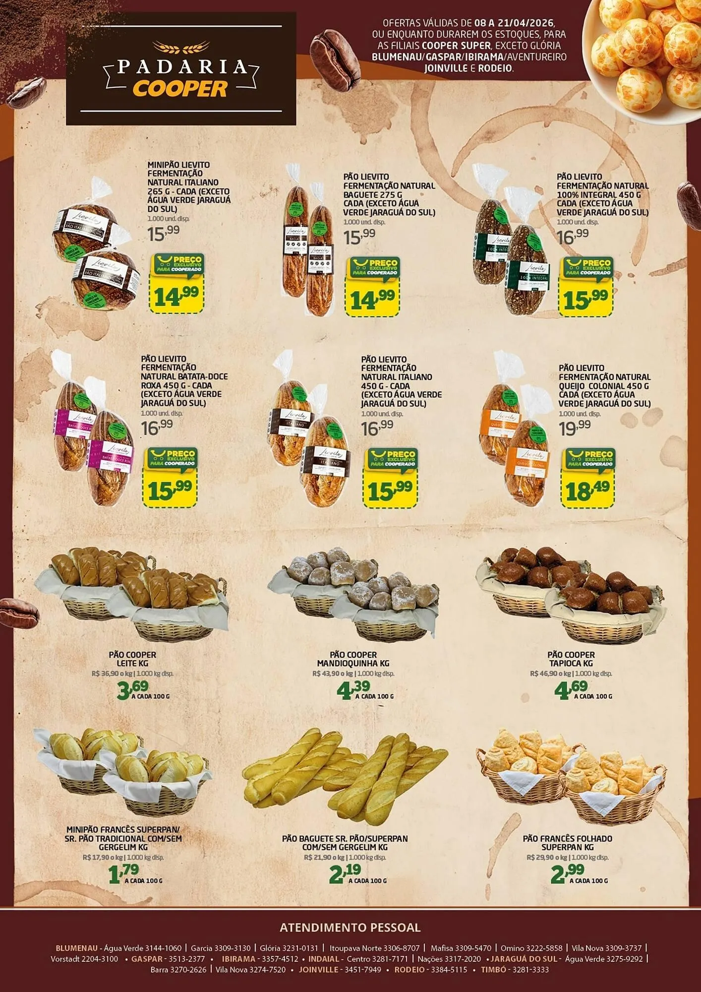 Encarte de Tabloide Cooper 17 de abril até 21 de abril 2026 - Pagina 4