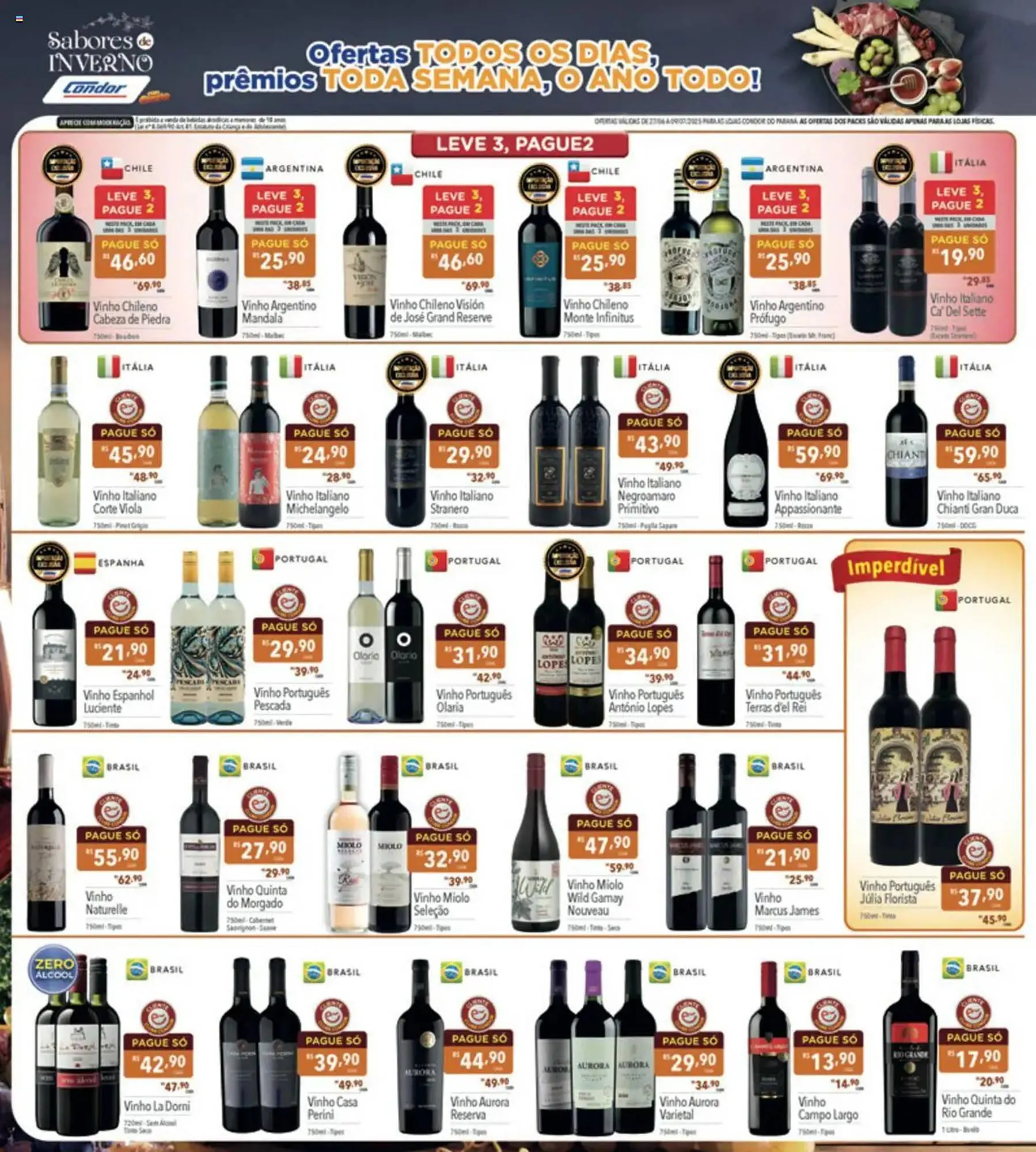 Encarte de Catálogo Supermercados Condor 27 de junho até 10 de julho 2025 - Pagina 2