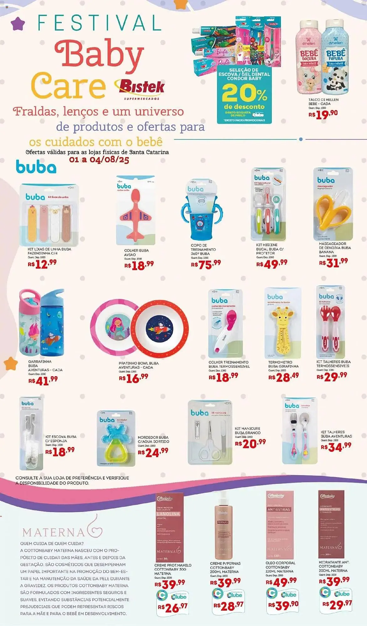 Encarte de Catálogo Bistek Supermercados 1 de agosto até 4 de agosto 2025 - Pagina 3