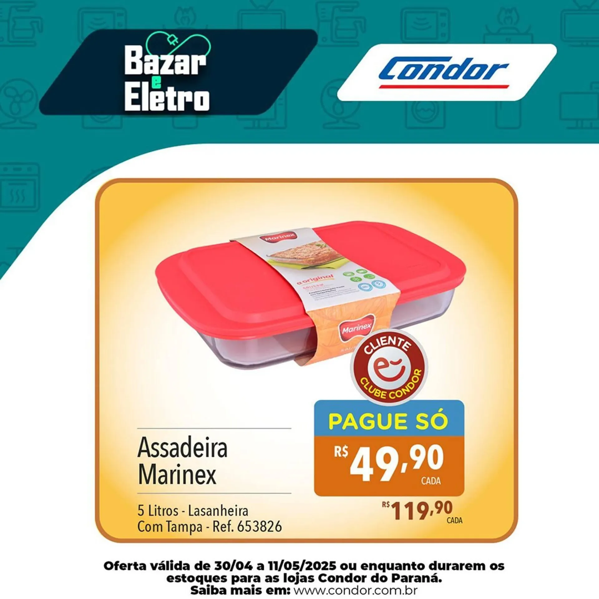 Encarte de Catálogo Supermercados Condor 2 de maio até 11 de maio 2025 - Pagina 3