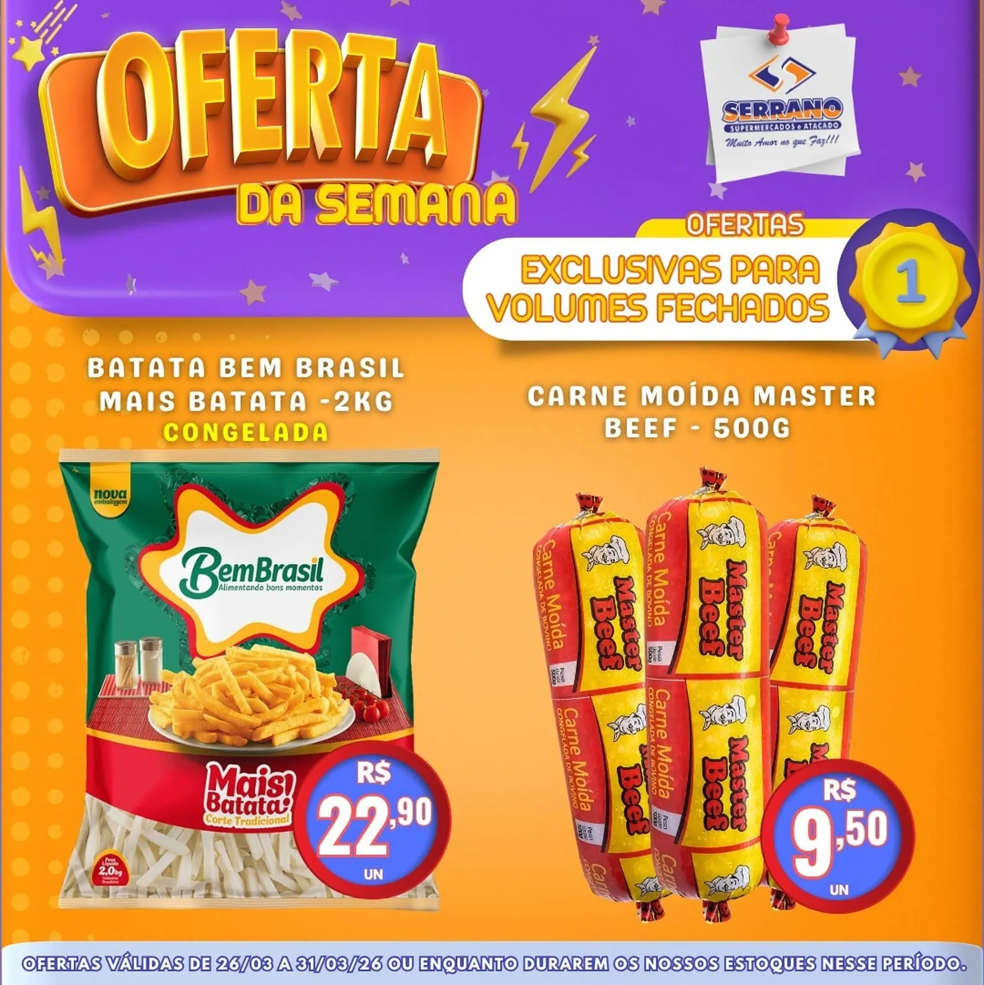 Encarte de Catálogo Serrano Supermercado 26 de março até 31 de março 2026 - Pagina 4