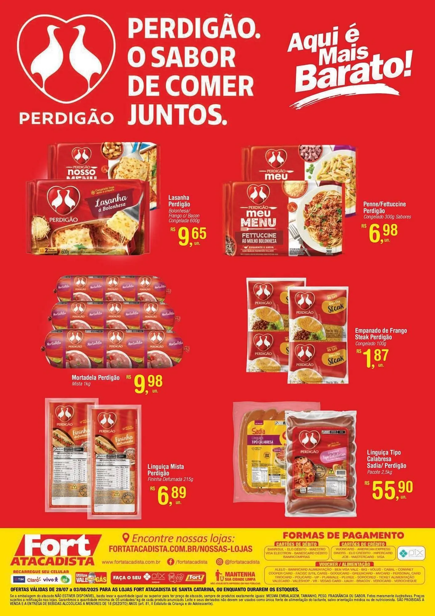 Encarte de Catálogo Fort Atacadista 28 de julho até 3 de agosto 2025 - Pagina 2