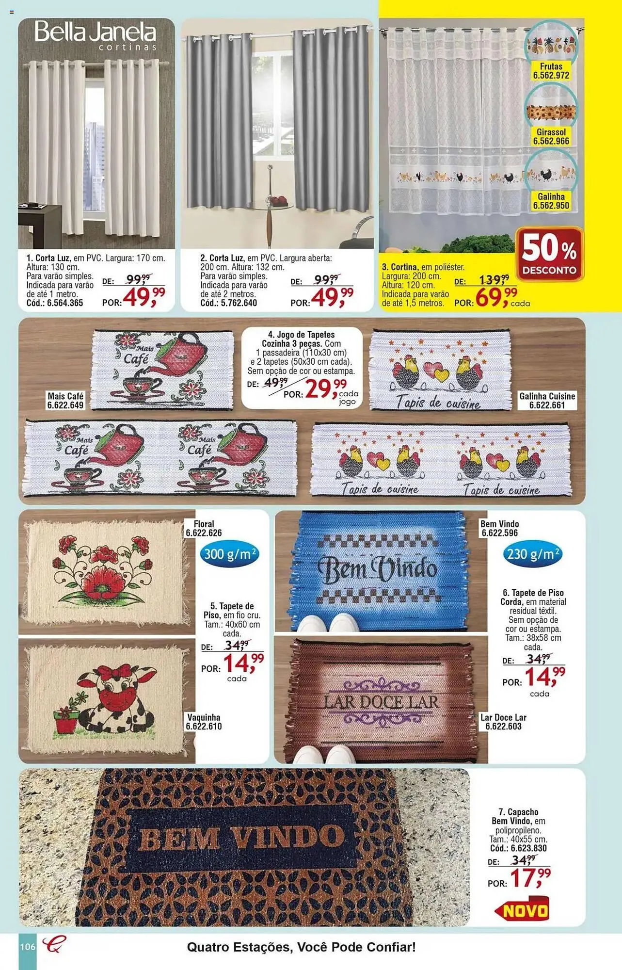 Encarte de Catálogo Quatro Estações 14 de abril até 31 de julho 2025 - Pagina 102