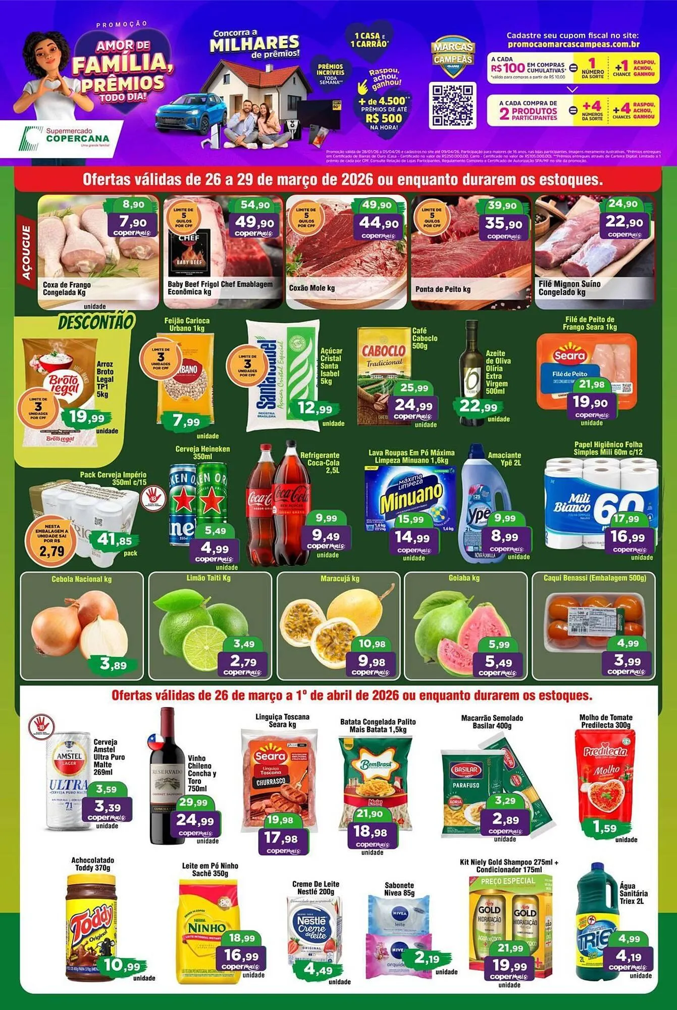 Encarte de Tabloide Copercana 26 de março até 1 de abril 2026 - Pagina 1