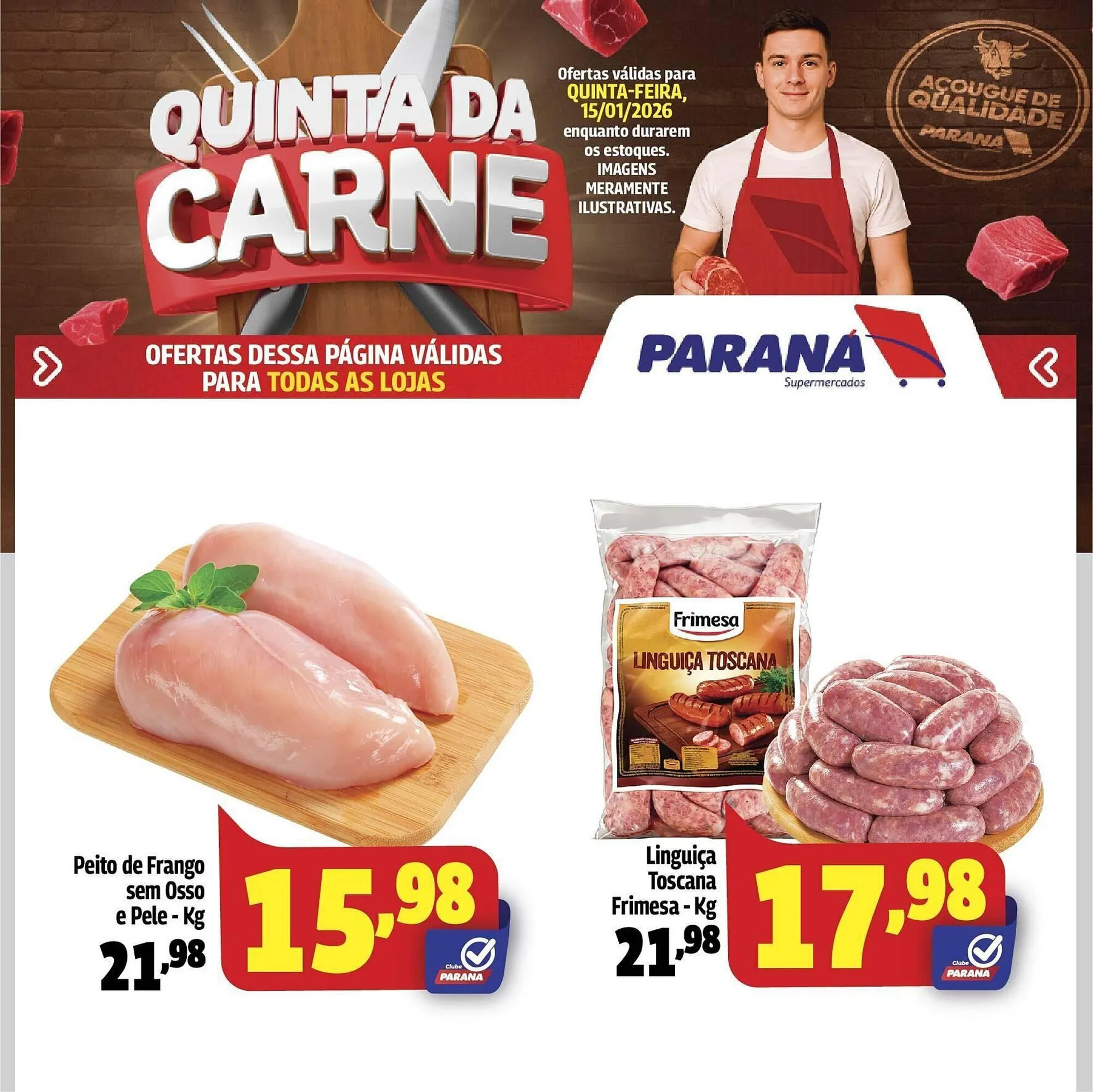 Encarte de Folheto Supermercado Paraná 15 de janeiro até 15 de janeiro 2026 - Pagina 2