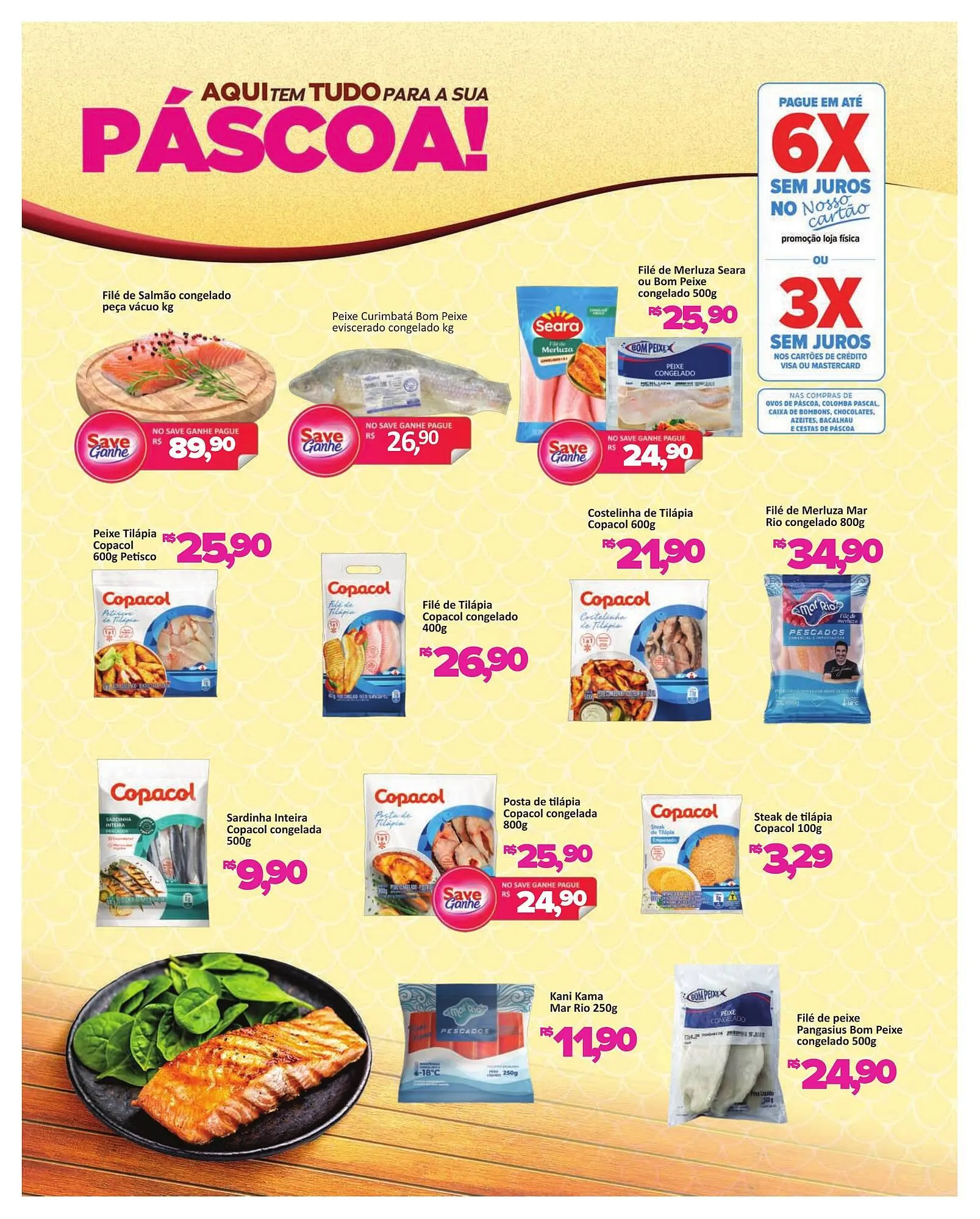 Encarte de Catálogo Supermercados Savegnago 18 de março até 5 de abril 2026 - Pagina 8