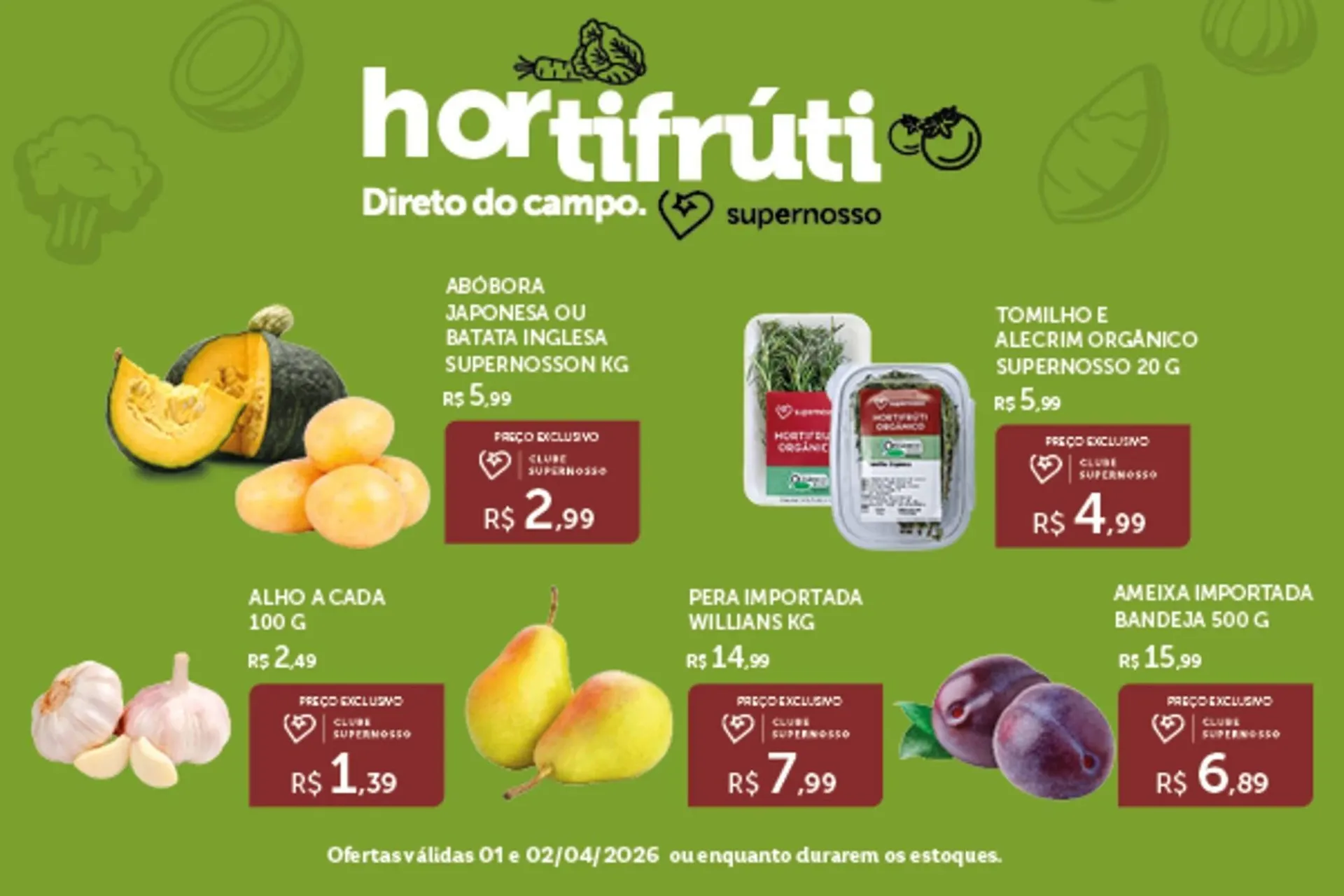 Encarte de Folheto Super Nosso 1 de abril até 2 de abril 2026 - Pagina 2