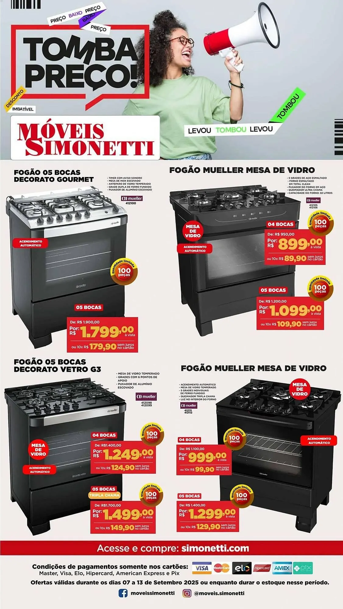 Encarte de Catálogo Móveis Simonetti 8 de setembro até 13 de setembro 2025 - Pagina 29