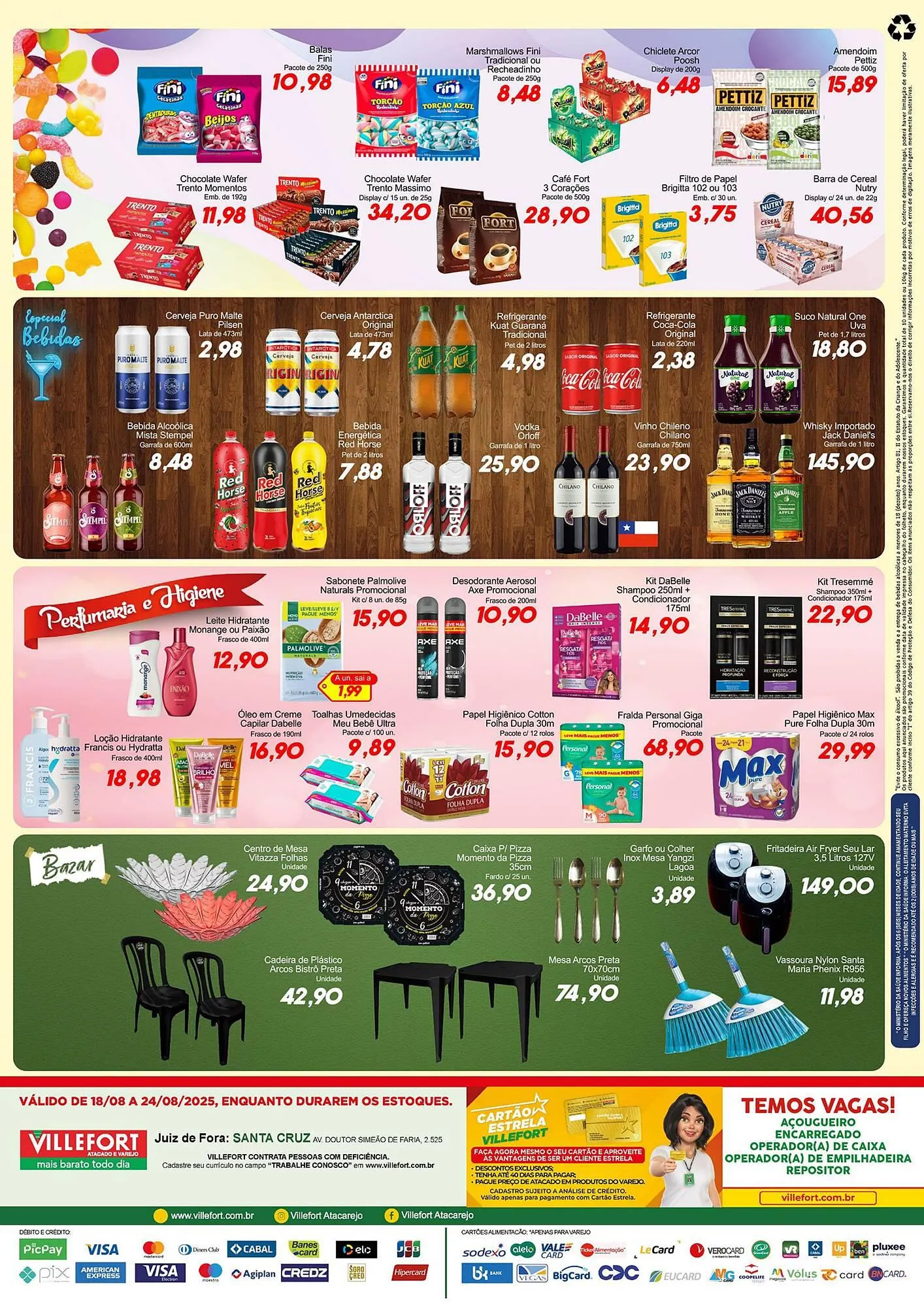 Encarte de Catálogo Villefort Atacadista 18 de agosto até 24 de agosto 2025 - Pagina 2