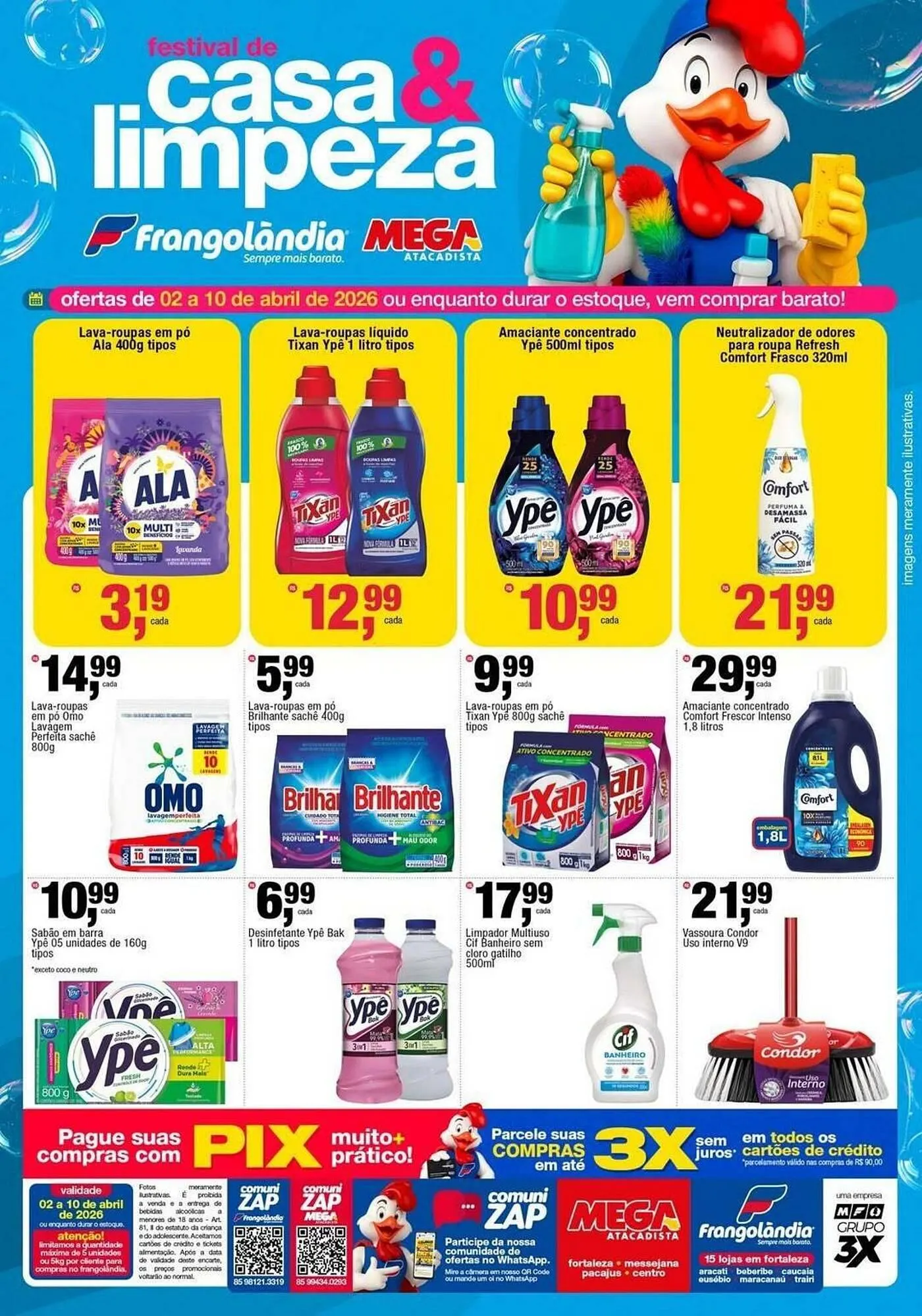 Encarte de Encarte Frangolândia 2 de abril até 10 de abril 2026 - Pagina 1