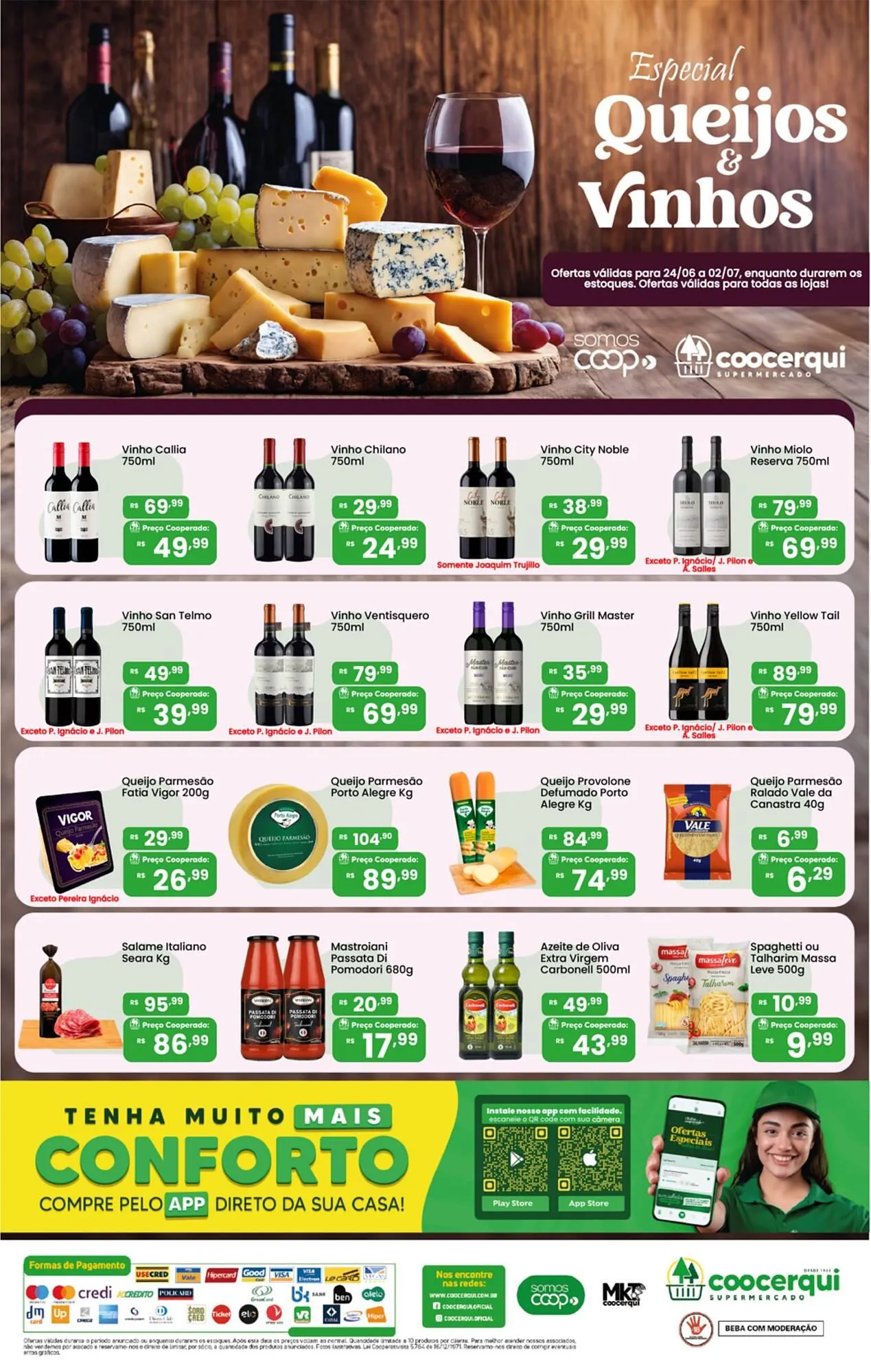 Encarte de Catálogo Coocerqui 26 de junho até 2 de julho 2025 - Pagina 1