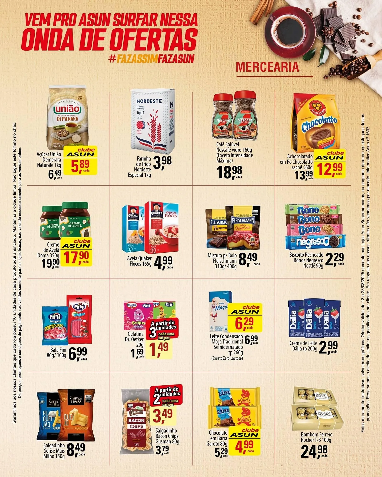 Encarte de Catálogo Asun 13 de março até 23 de março 2025 - Pagina 5