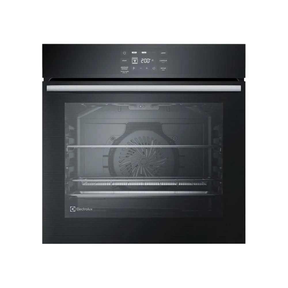 Forno de Embutir Elétrico Electrolux 80L Experience Air fryer, PerfectCook360 e Painel Touch (OE8EA)