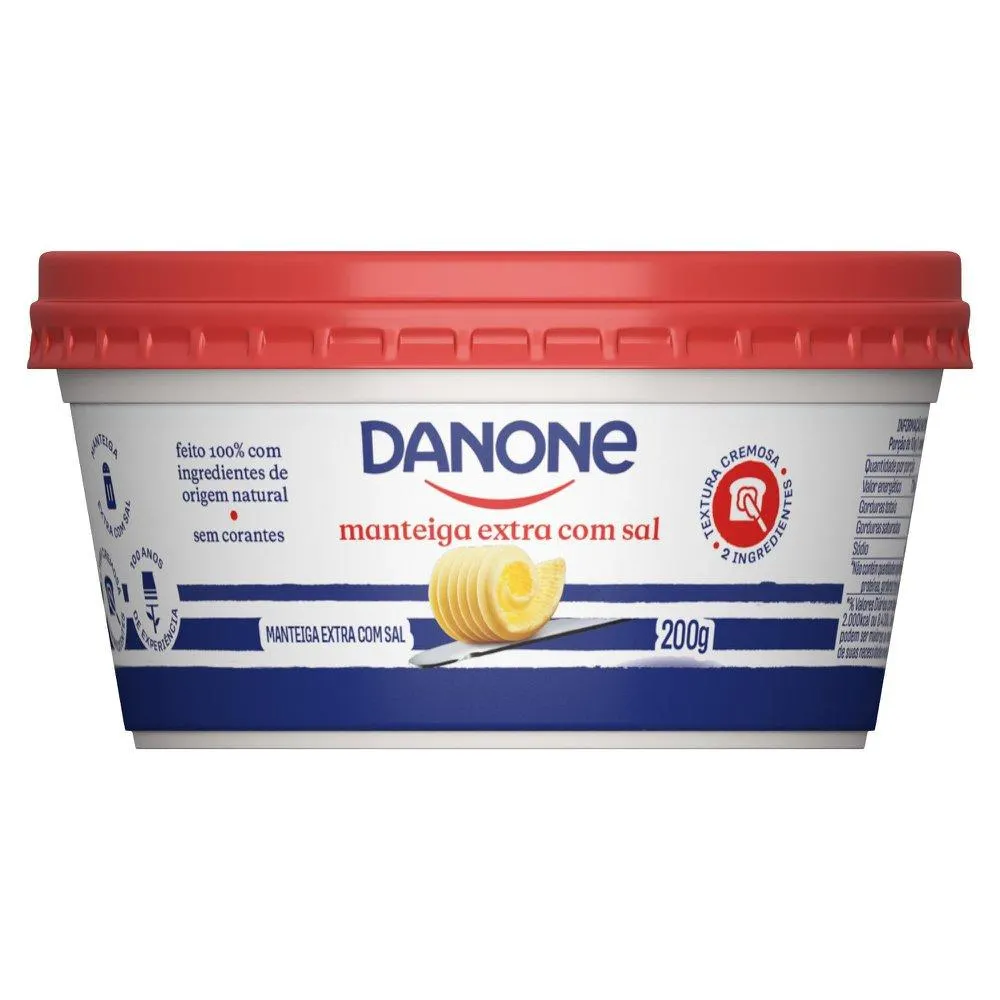 Manteiga Danone Pote Com Sal 200g