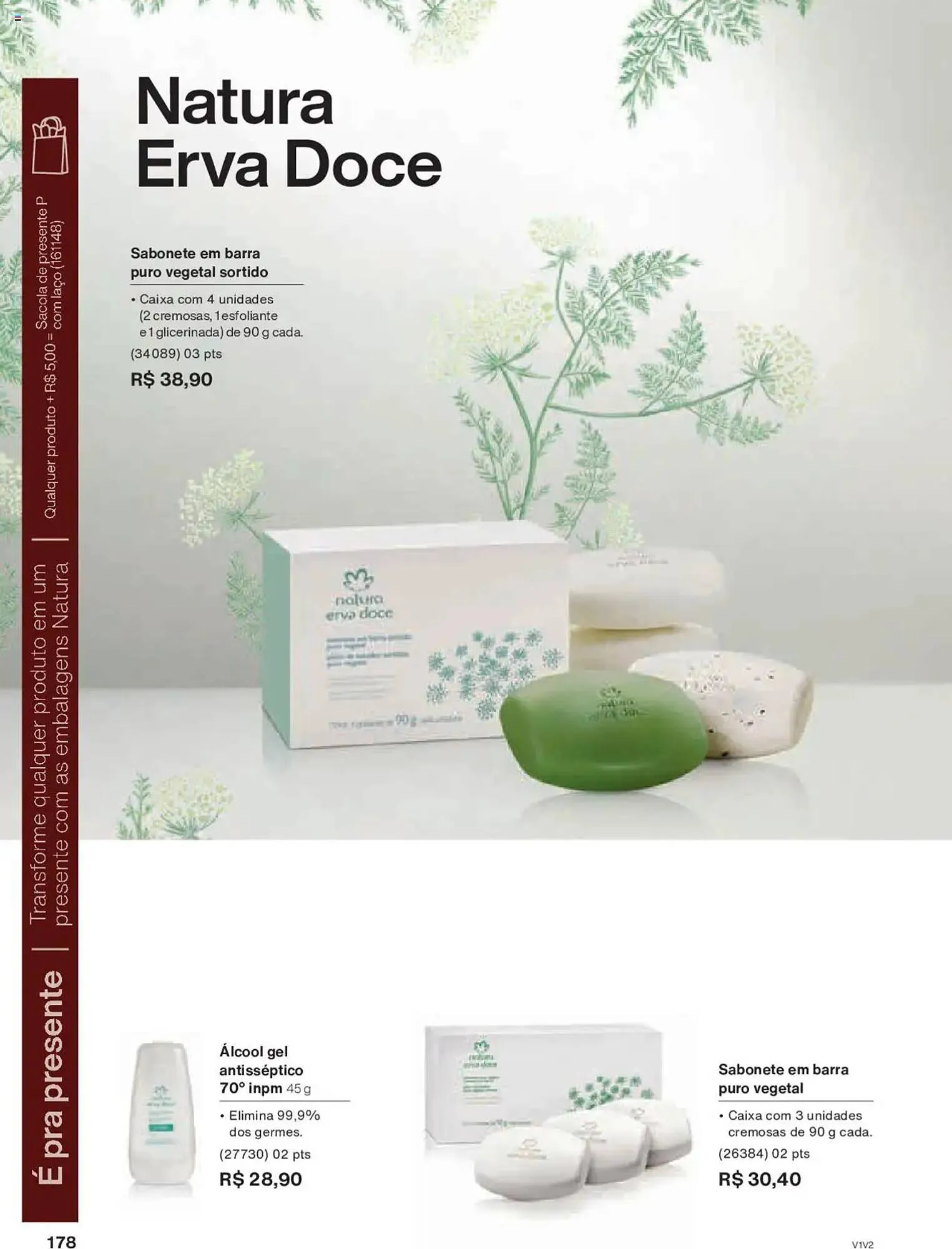 Encarte de Catálogo Natura 14 de outubro até 4 de novembro 2025 - Pagina 178