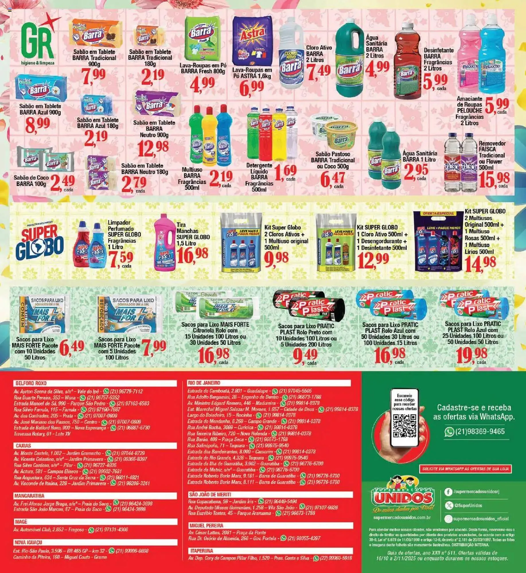 Encarte de Encarte Supermercados Unidos 16 de outubro até 3 de novembro 2025 - Pagina 12