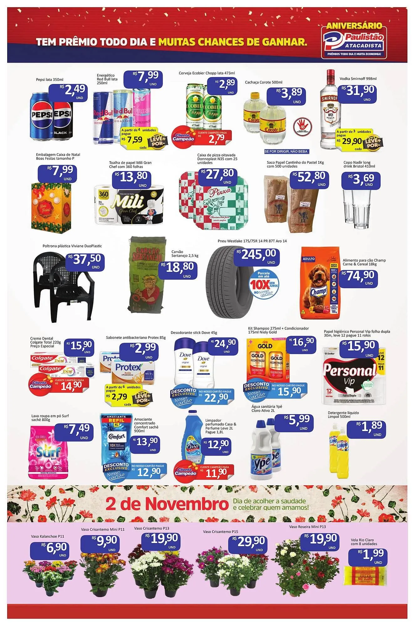 Encarte de Catálogo Paulistão Supermercados 31 de outubro até 2 de novembro 2025 - Pagina 3