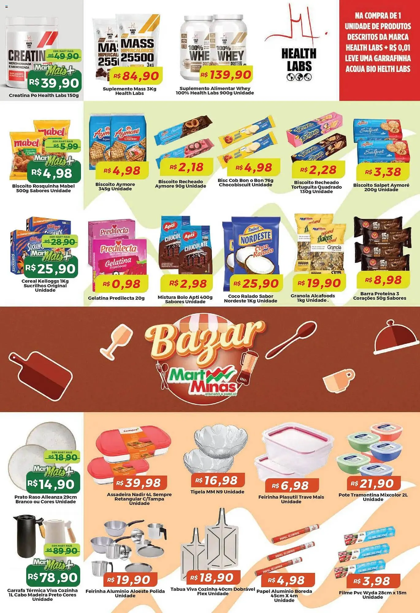 Encarte de Folheto Mart Minas 19 de março até 25 de março 2026 - Pagina 4