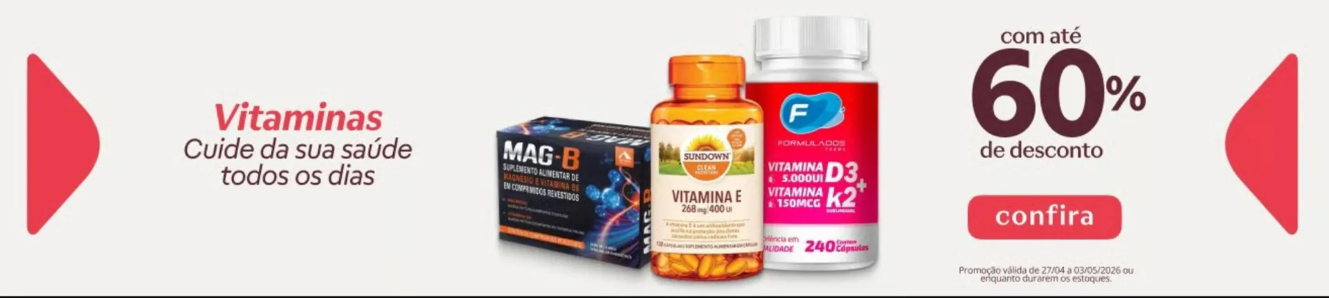 Encarte de Encarte Drogasil 21 de abril até 3 de maio 2026 - Pagina 6