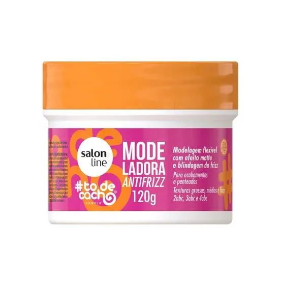 Modelador Salon Line #Todecacho Antifrizz 120gr