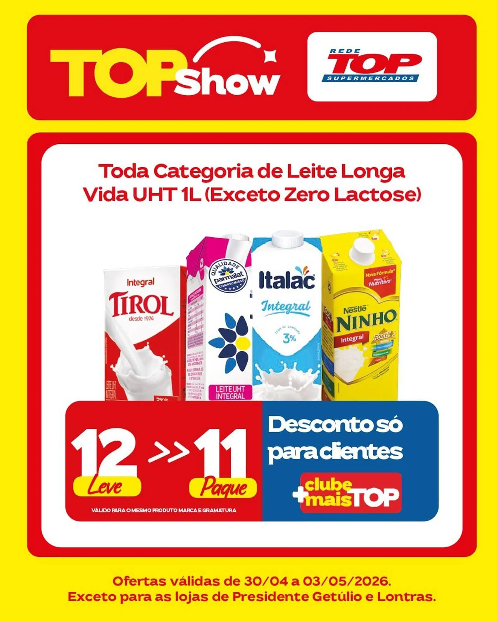 Encarte de Encarte Rede Top 30 de abril até 3 de maio 2026 - Pagina 1