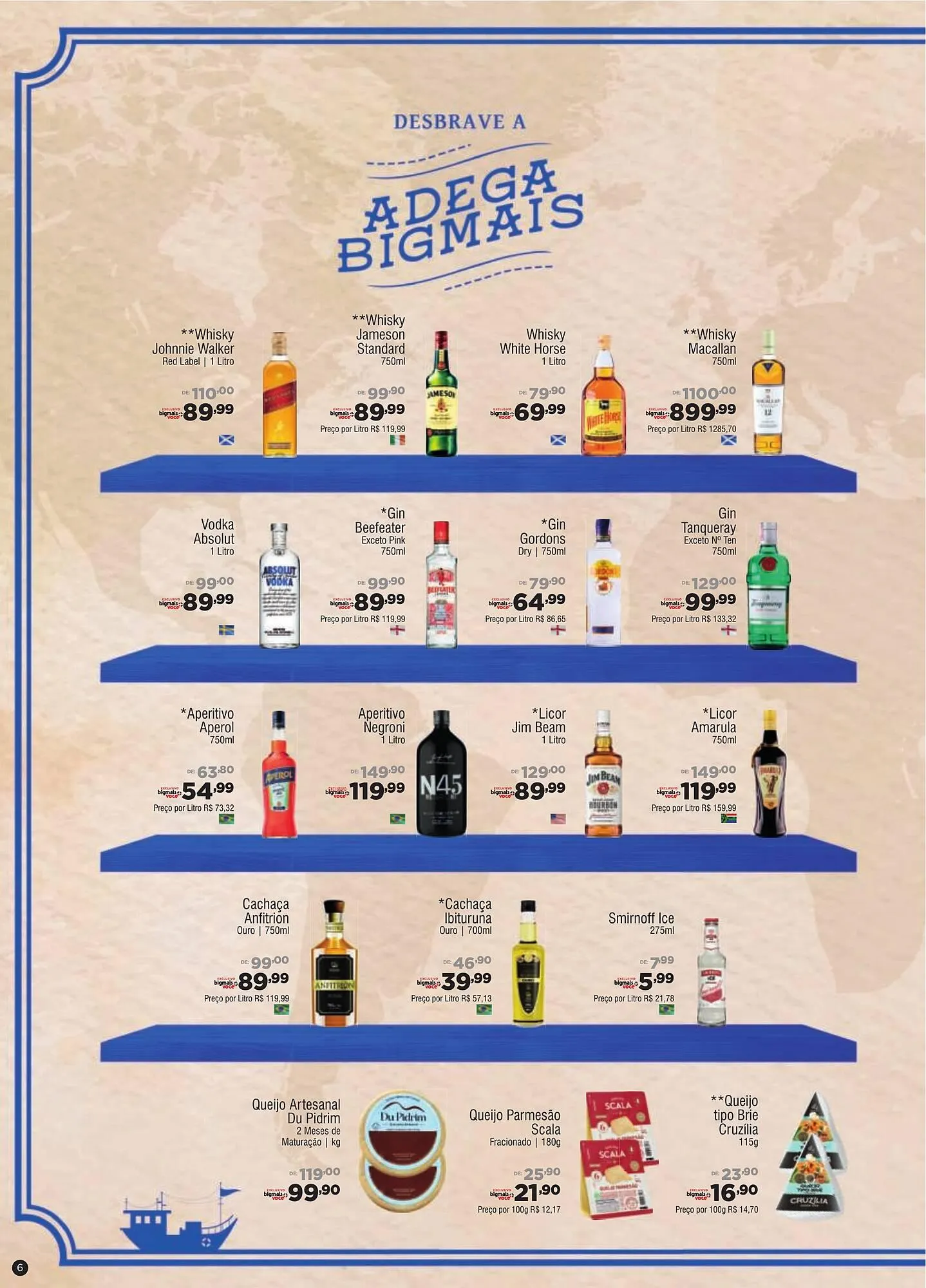 Encarte de Catálogo Big Mais Supermercados 12 de março até 17 de março 2026 - Pagina 6