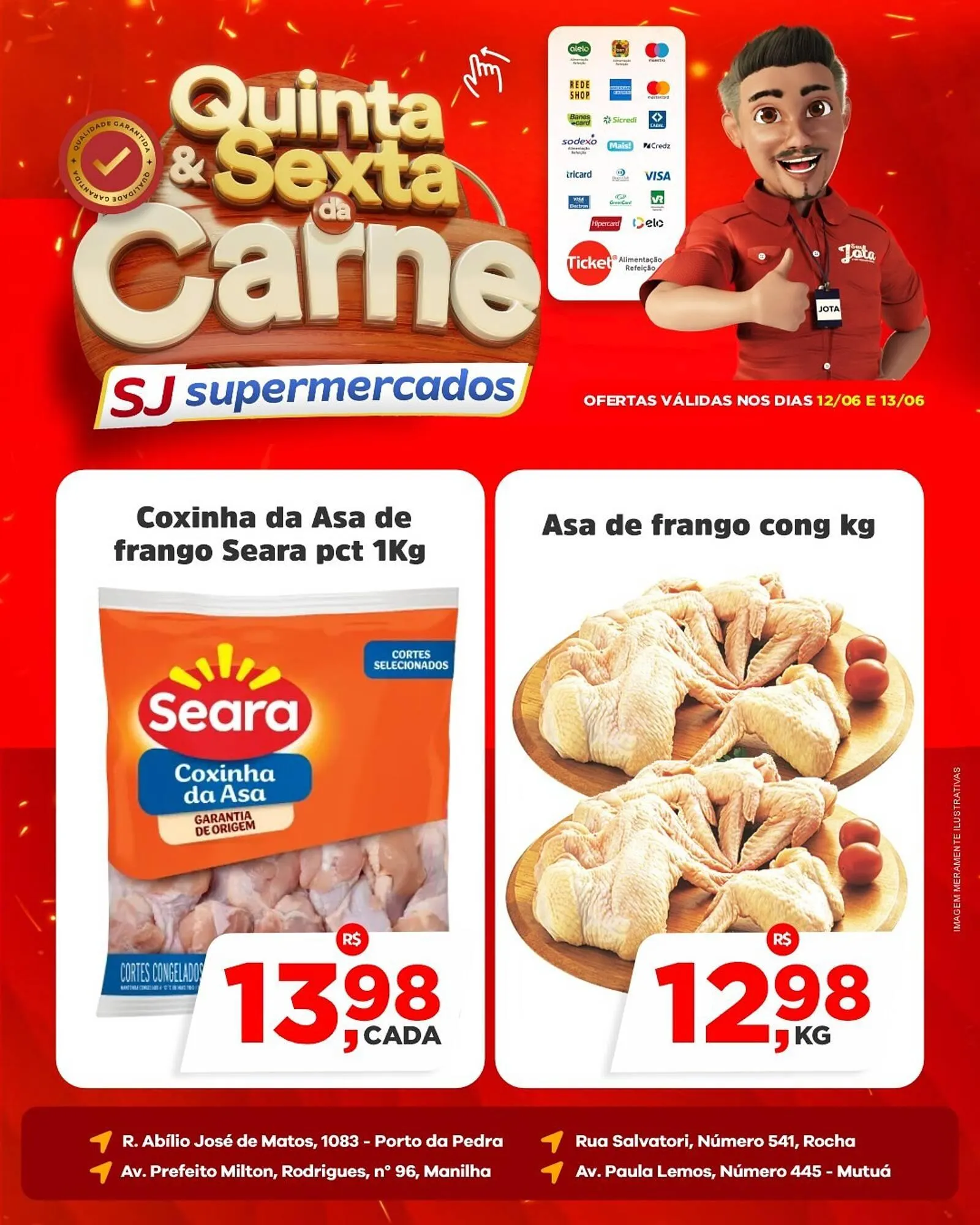 Encarte de Catálogo Sj Supermercados 12 de junho até 13 de junho 2025 - Pagina 4
