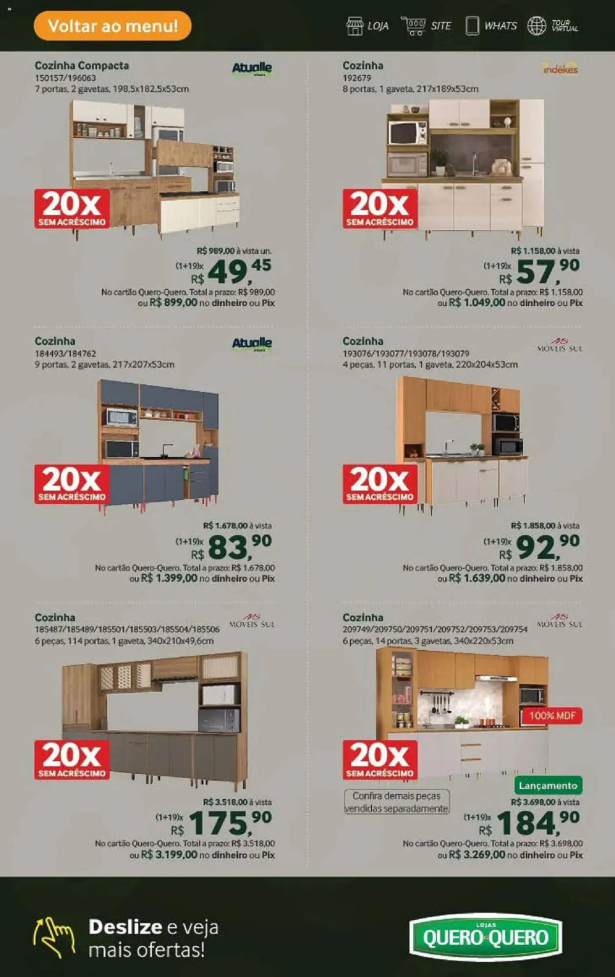 Encarte de Folheto Quero Quero 4 de novembro até 20 de novembro 2025 - Pagina 20