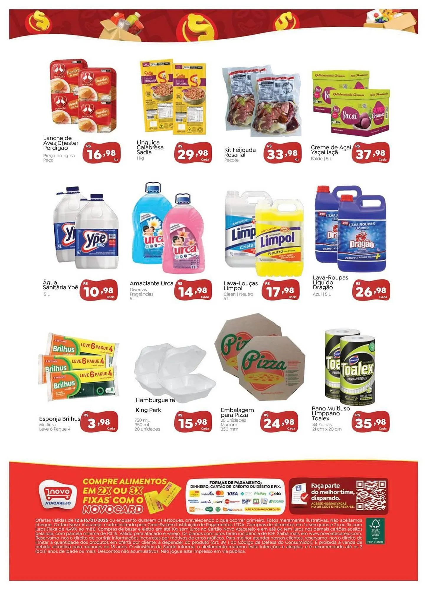 Encarte de Folheto Novo Atacarejo 12 de janeiro até 16 de janeiro 2026 - Pagina 2