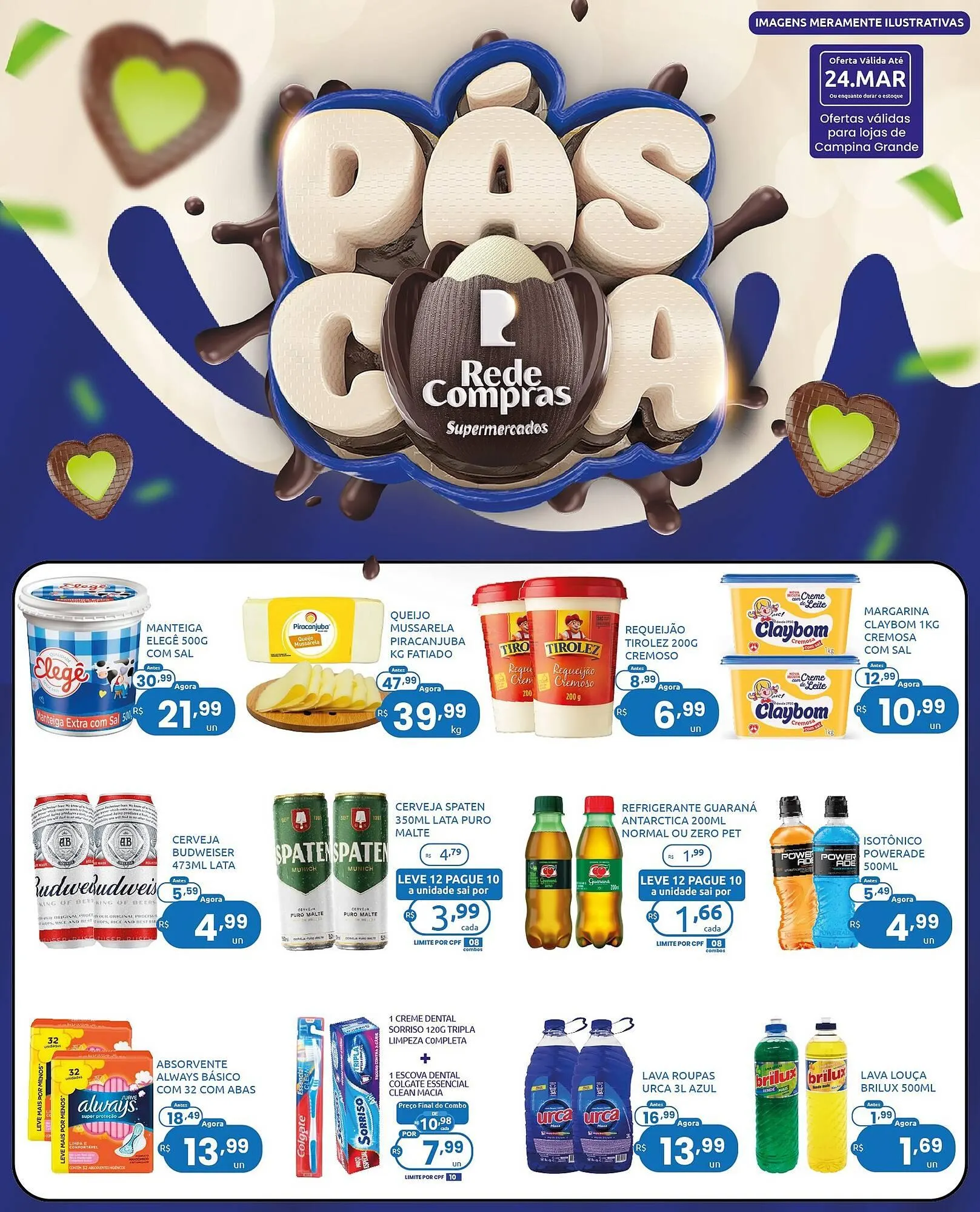 Encarte de Encarte Rede Compras 21 de março até 24 de março 2026 - Pagina 3