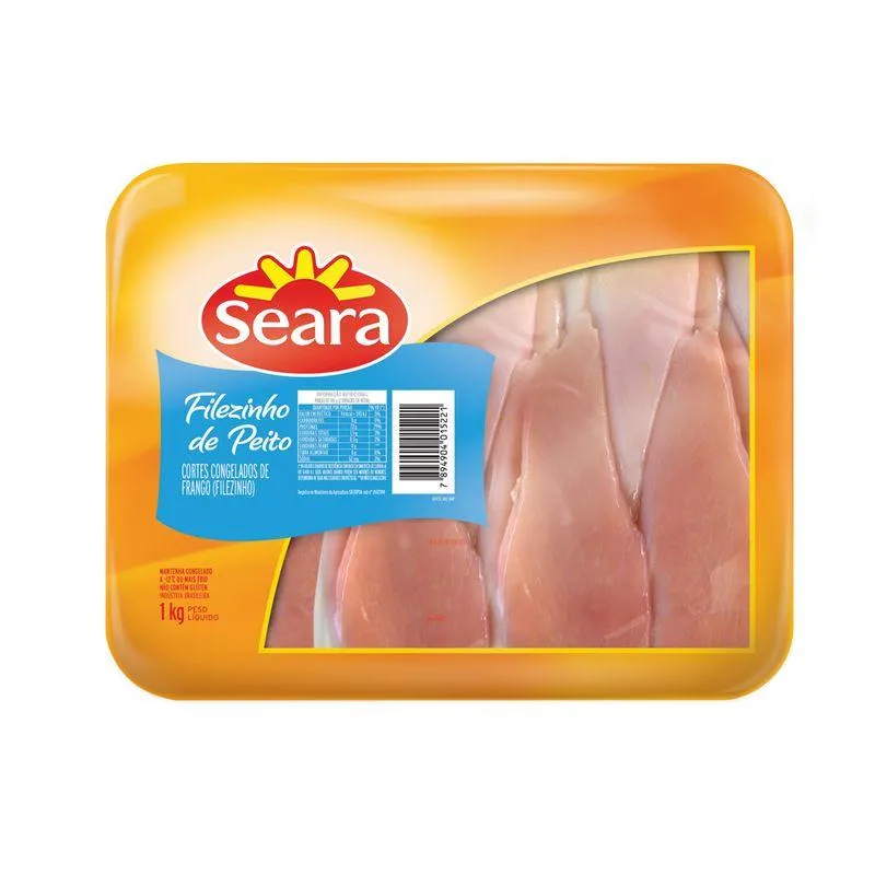 Filezinho de peito bandeja Seara 1kg