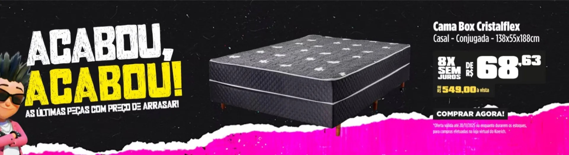 Encarte de Catálogo Lojas Koerich 18 de novembro até 20 de novembro 2025 - Pagina 1