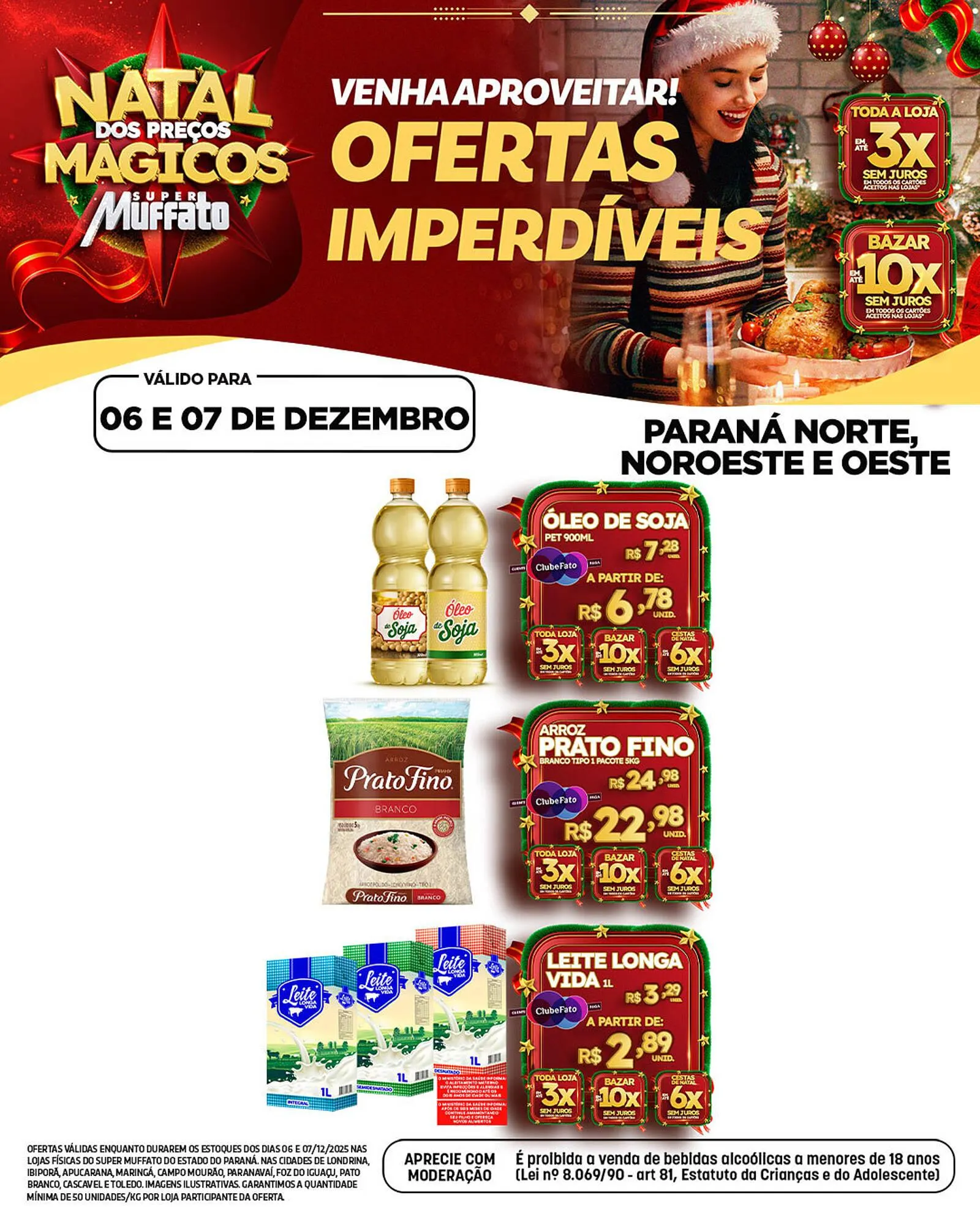 Encarte de Encarte Muffato 6 de dezembro até 7 de dezembro 2025 - Pagina 1