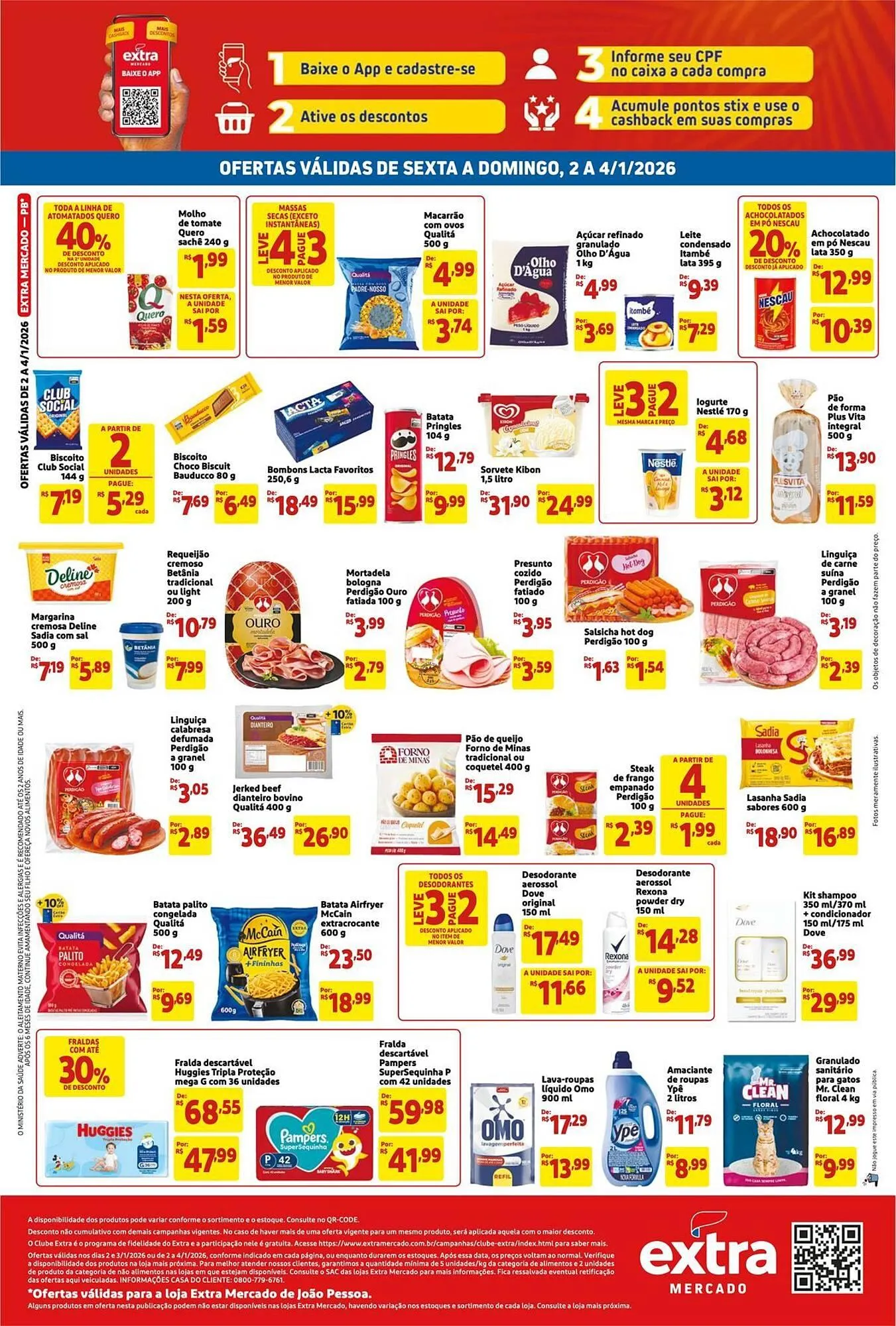 Encarte de Catálogo Extra 2 de janeiro até 4 de janeiro 2026 - Pagina 2