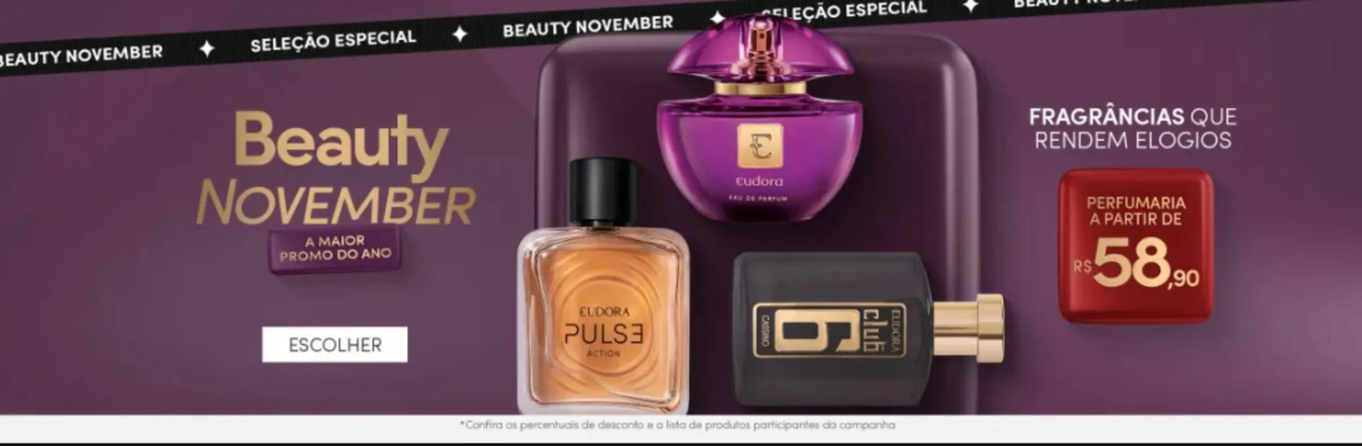 Encarte de Catálogo Eudora 17 de novembro até 3 de dezembro 2025 - Pagina 3