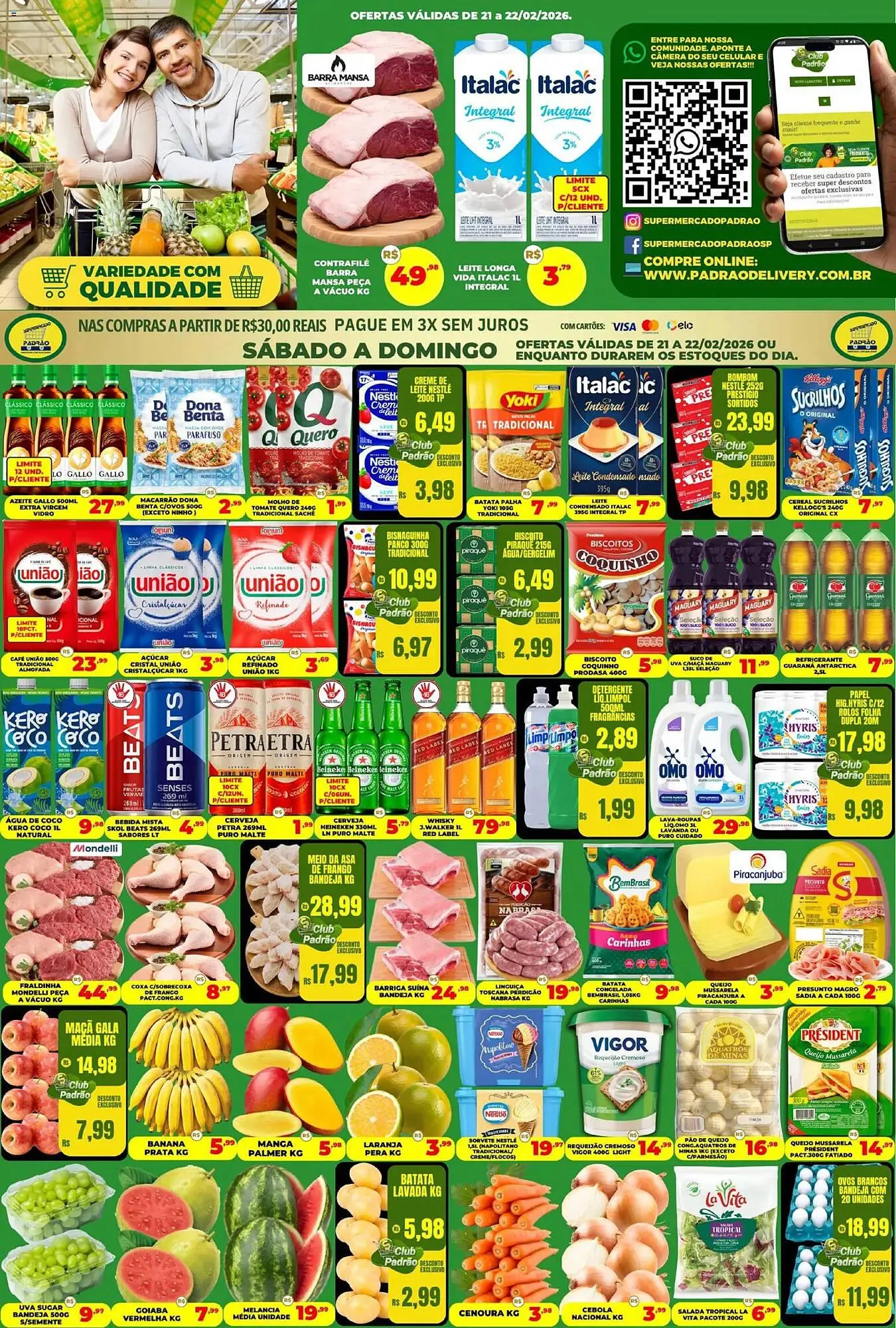 Folheto Supermercado Padrão - 1