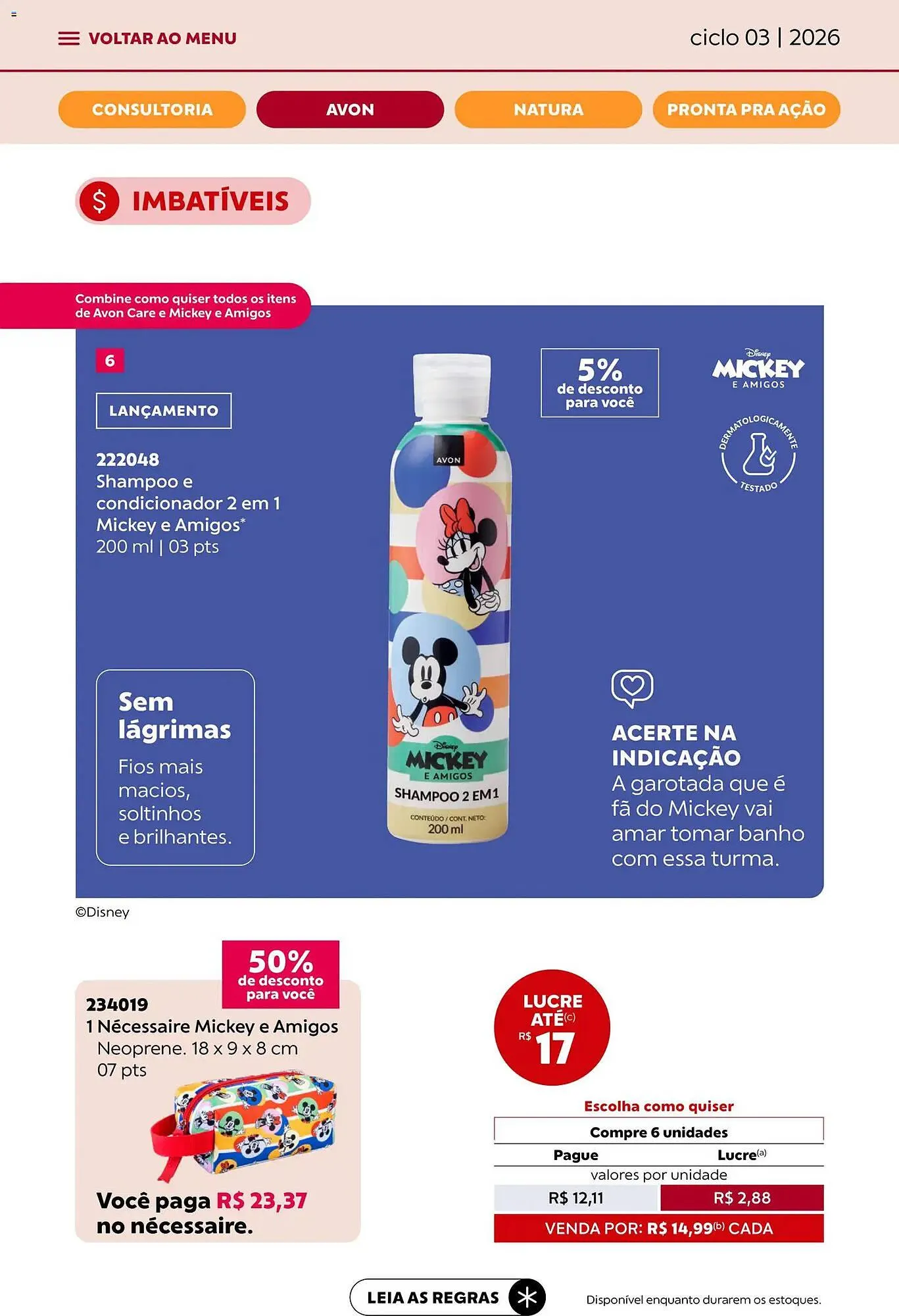 Encarte de Catálogo Avon 15 de janeiro até 12 de fevereiro 2026 - Pagina 20